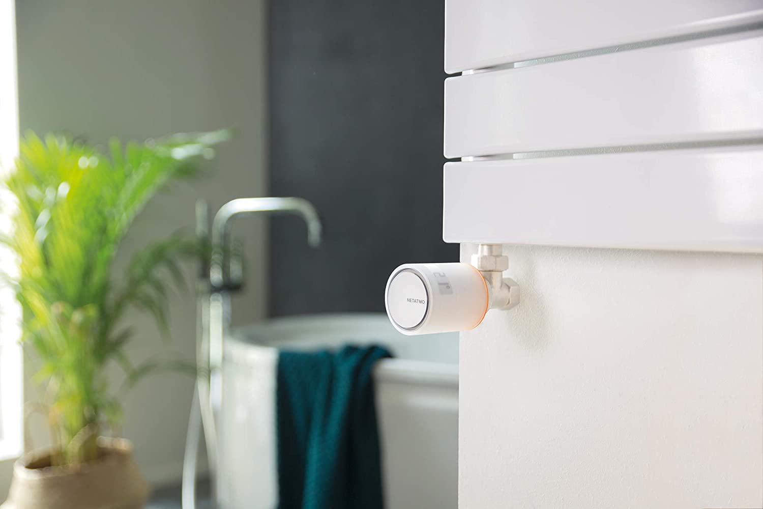 Netatmo Starterpaket "Heizen", 3 x Smartes Thermostat inkl. Relais