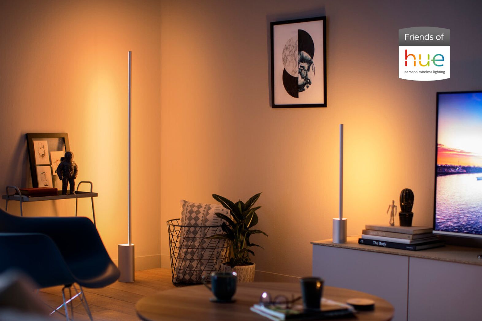 Senic Friends of Hue Switch matt weiß batterieloser Schalter Homekit-kompatibel