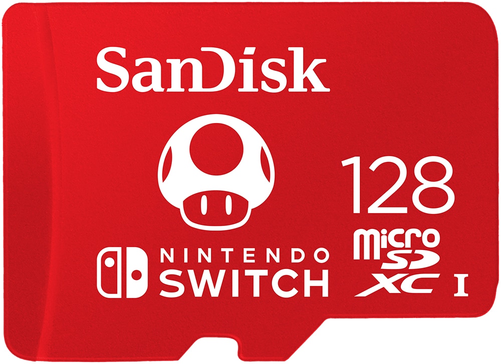 SanDisk 128 GB microSDXC Speicherkarte für Nintendo Switch™ rot ++ 