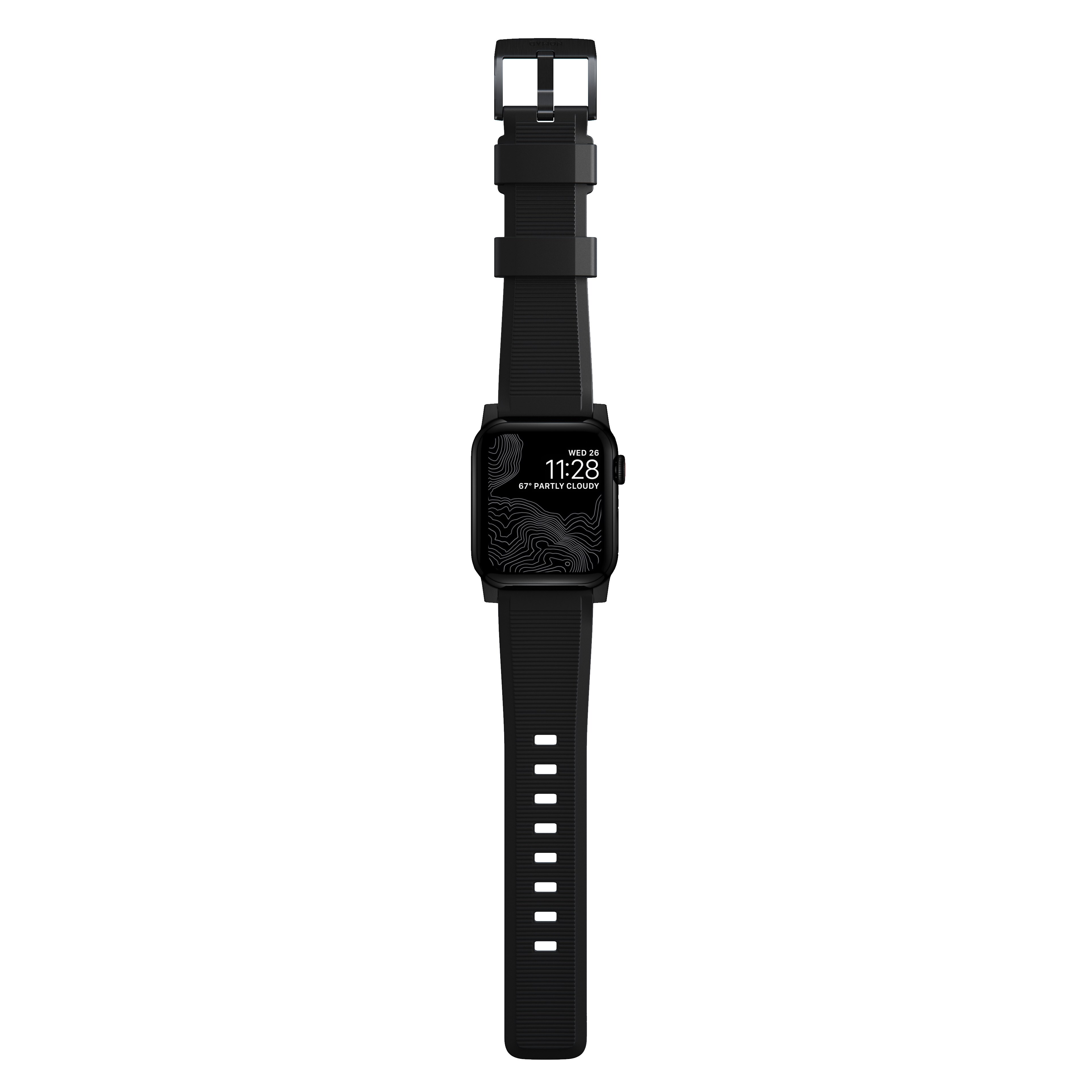 Nomad Strap Rugged V2 Connector Black 42/44mm