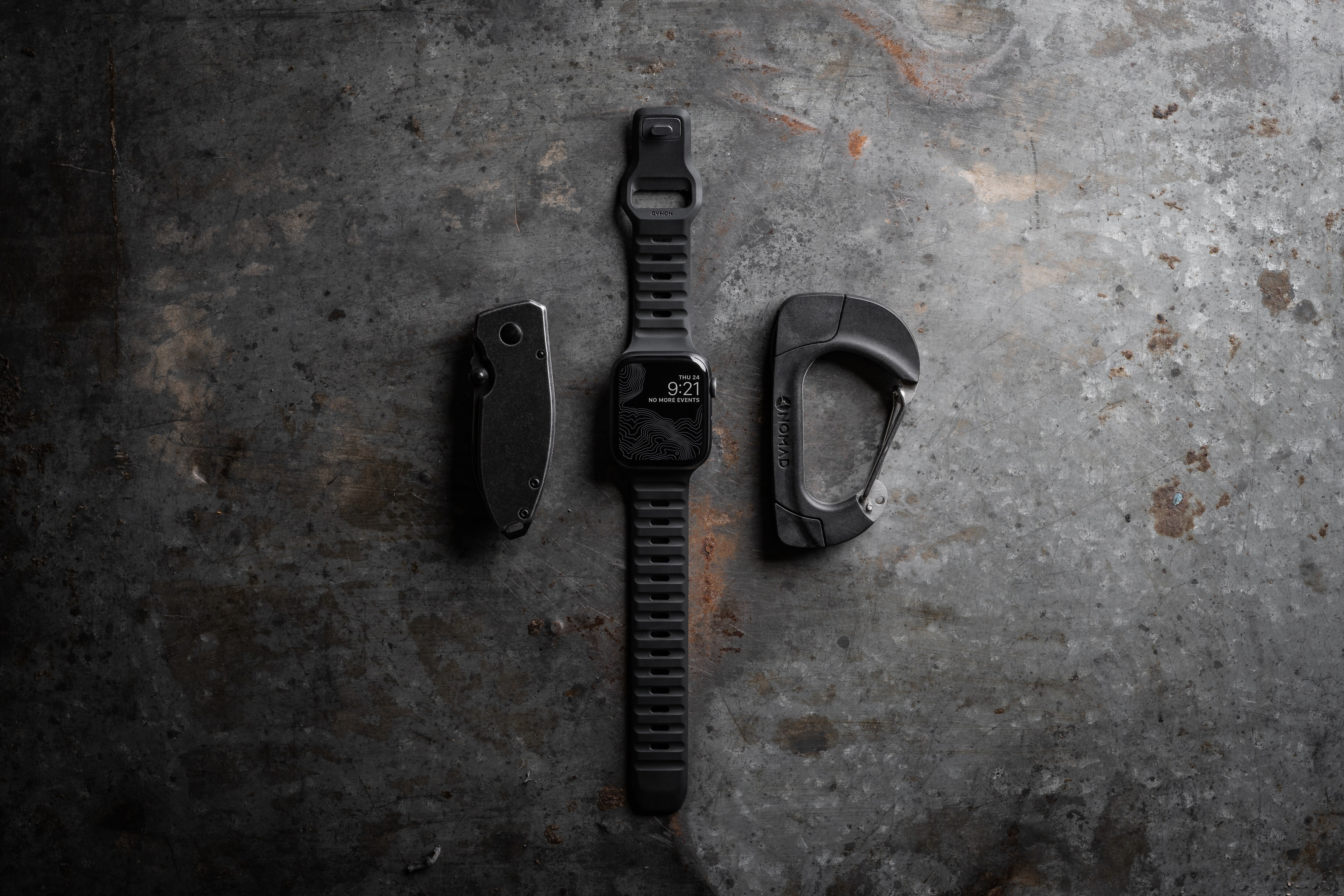 Nomad Sport Armband V2 41mm/40mm/38mm Schwarz