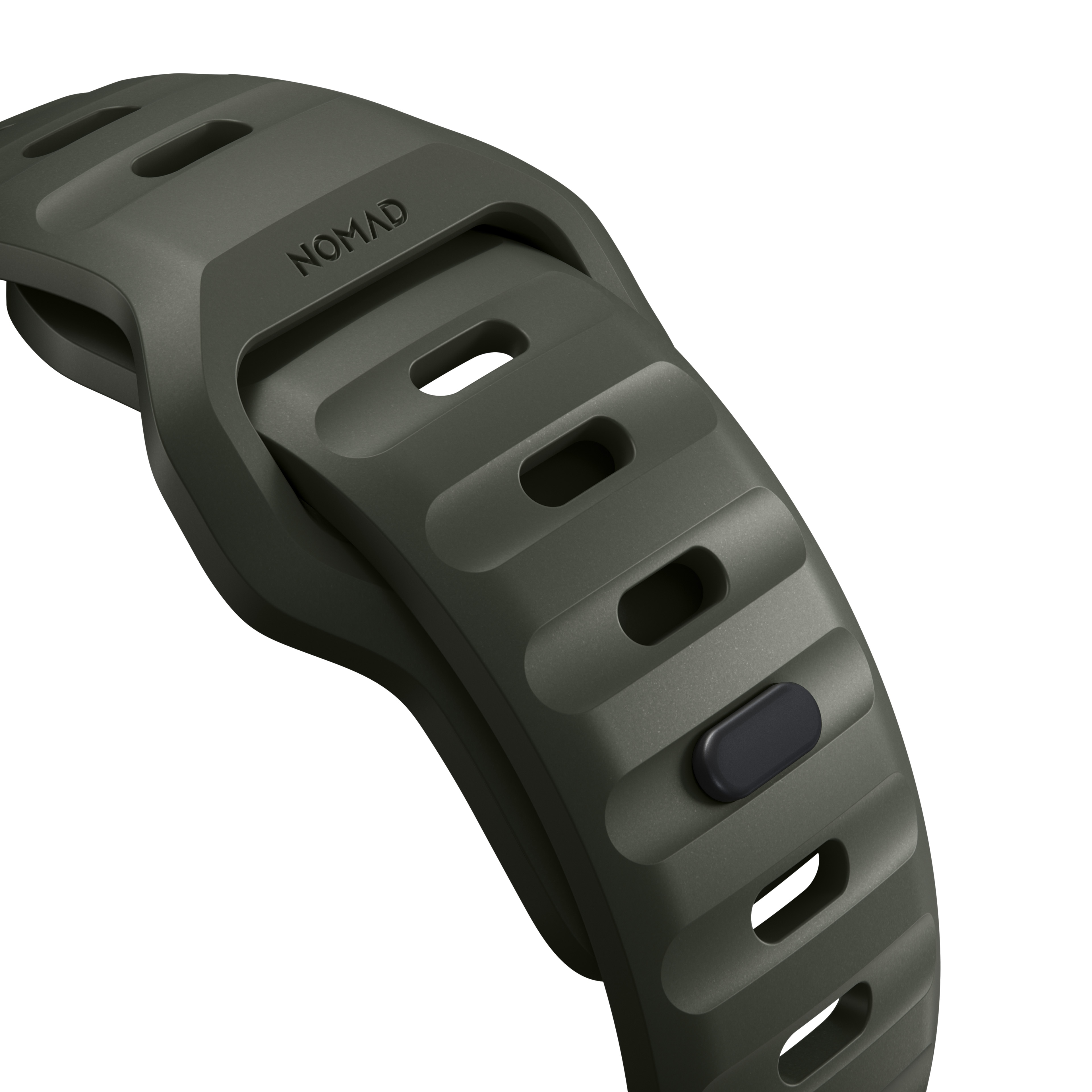 Nomad Sport Armband V2 45mm/44mm/42mm Asche Grün