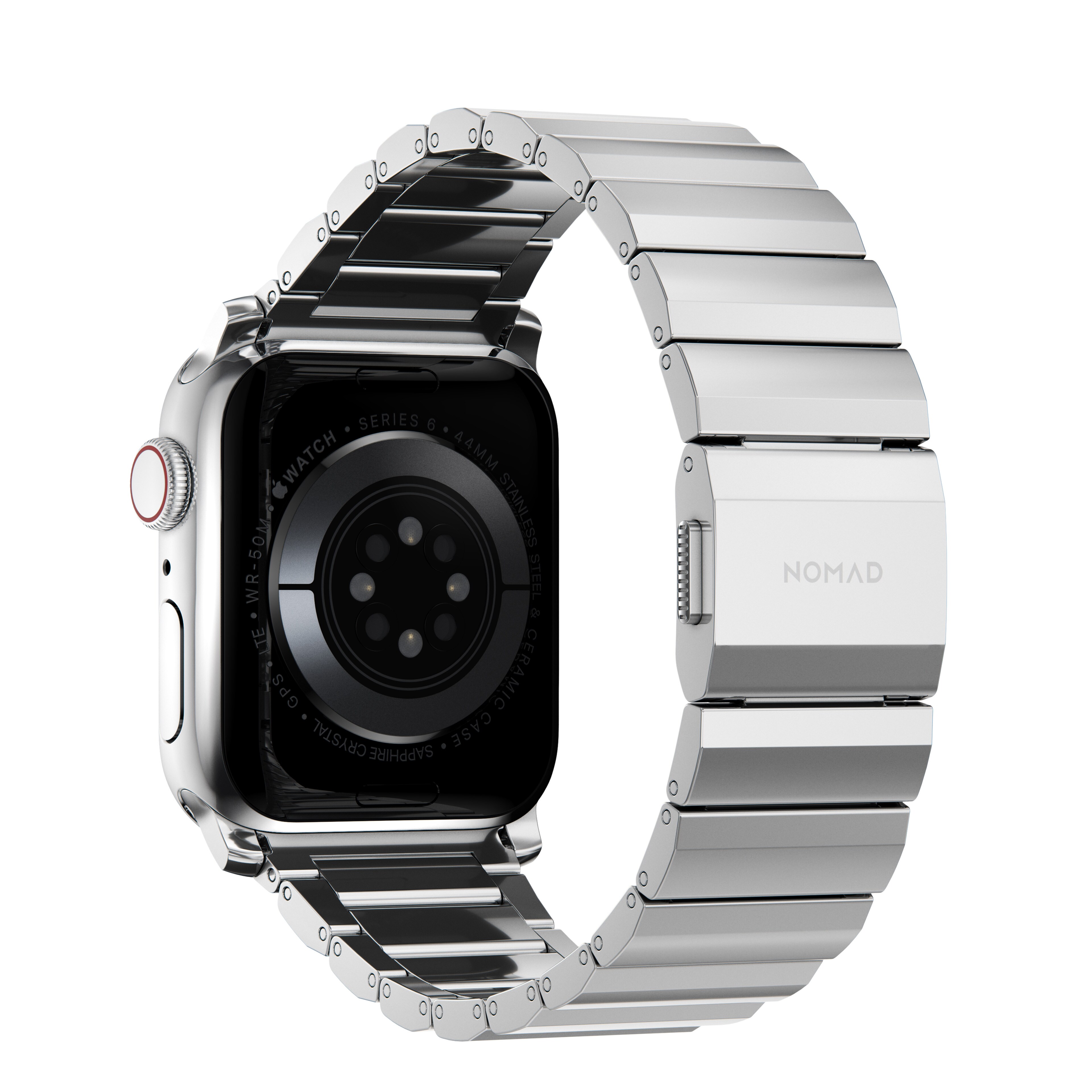 Nomad Armband Stainless Steel Silber V2 42/44 mm