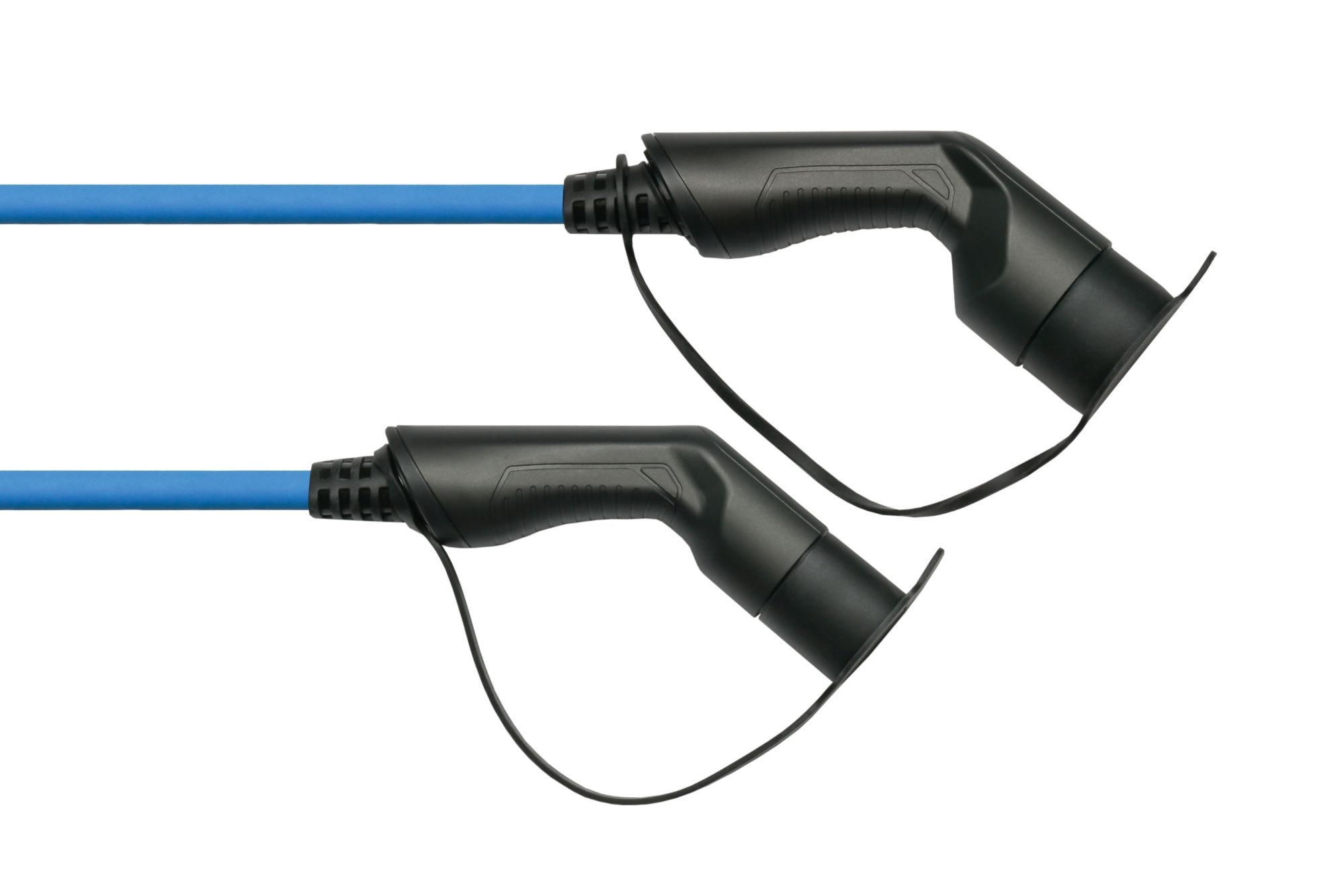 Kabelmeister E-Auto-Ladekabel Mode 3, Typ 2 Stecker an Buchse, 16 A, 5 m,  blau ++ Cyberport