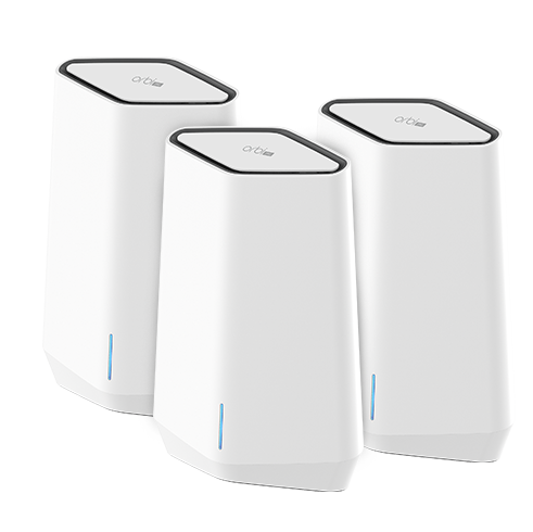 Netgear Orbi Pro AX5400 Tri-Band Mesh WiFi 6 System SXK50B3 Router, 2x Satellit