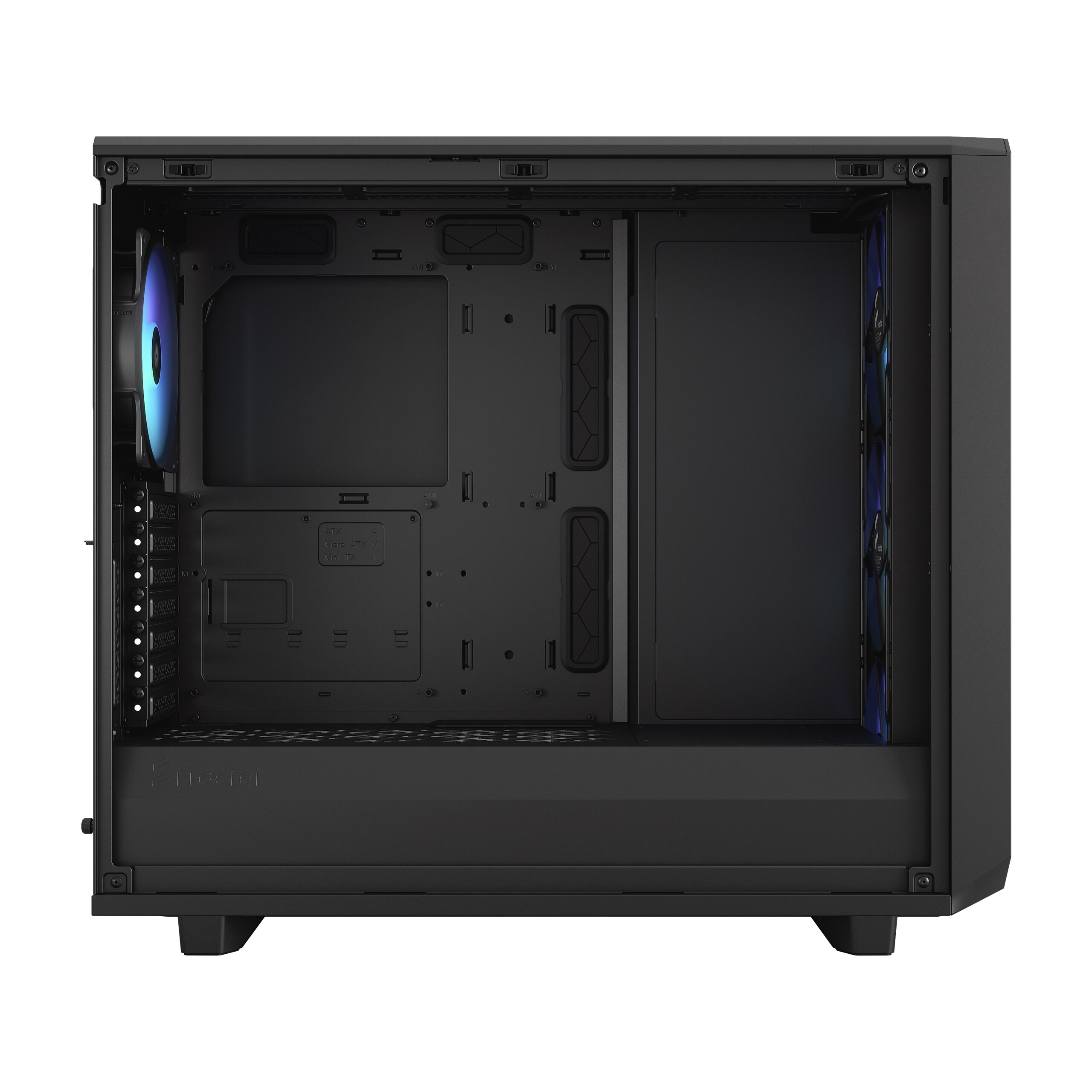 Fractal Design Meshify 2 RGB Black TG Light Tint Gaming Gehäuse mit Fenster