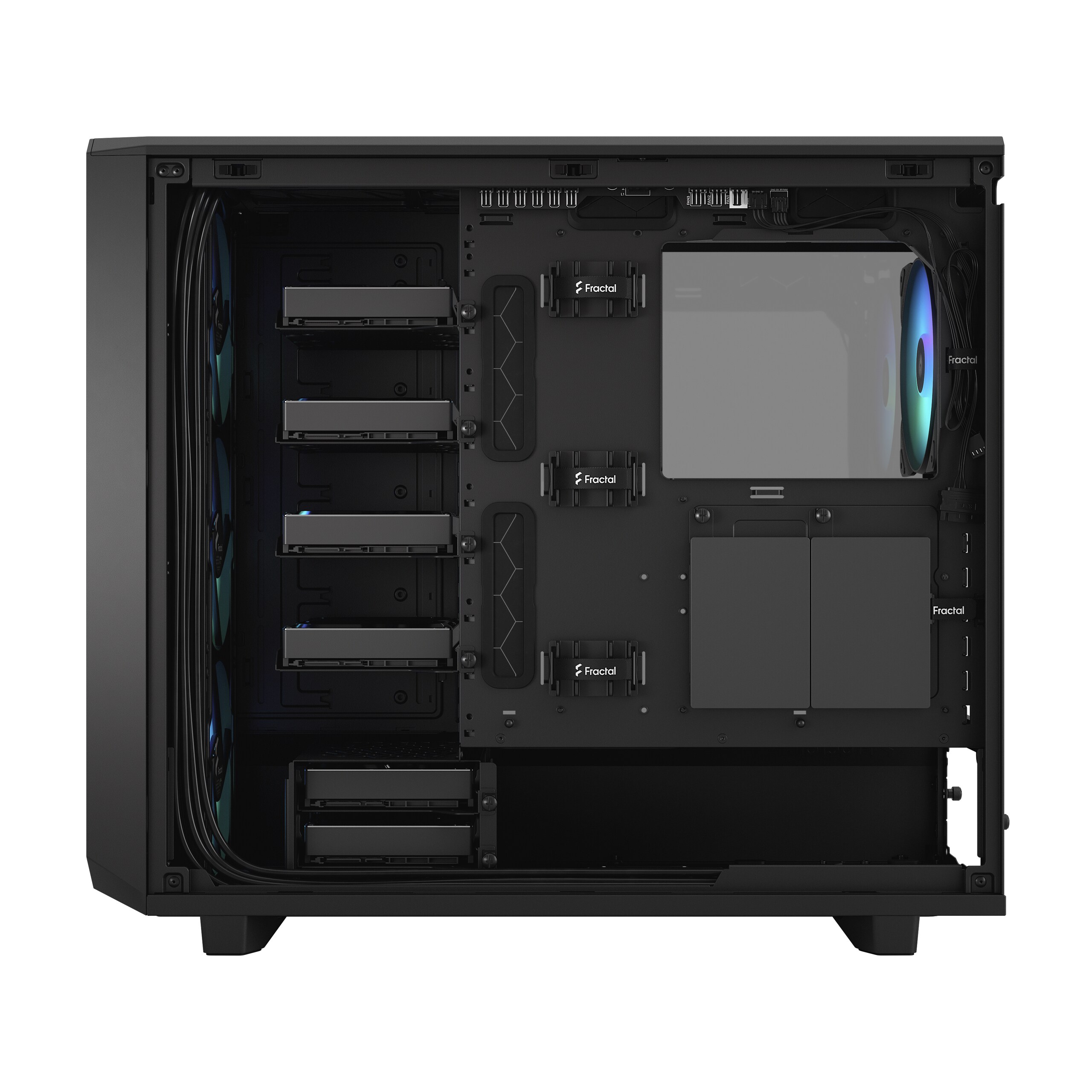 Fractal Design Meshify 2 RGB Black TG Light Tint Gaming Gehäuse mit Fenster