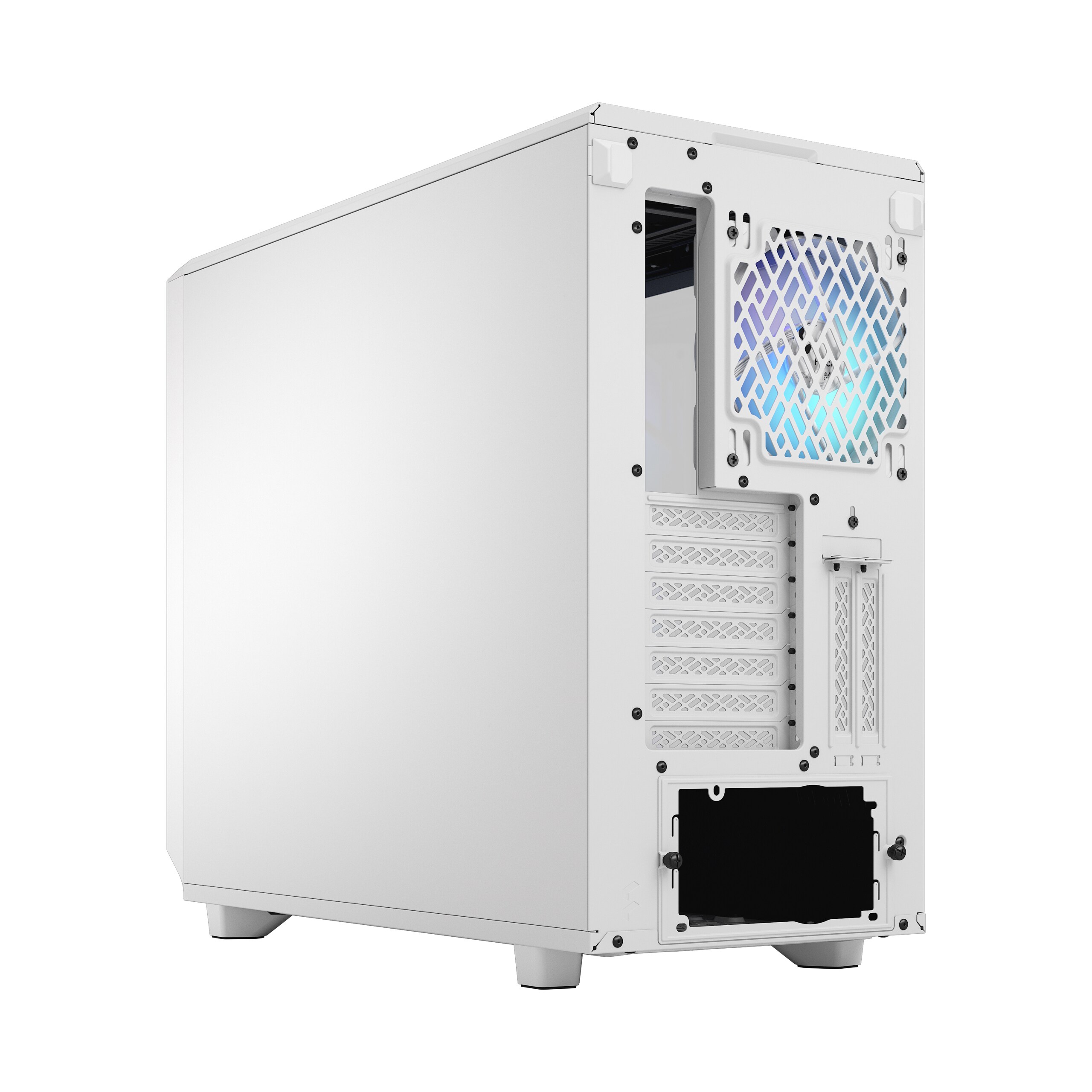 Fractal Design Meshify 2 RGB White TG Clear Tint Gaming Gehäuse mit Fenster