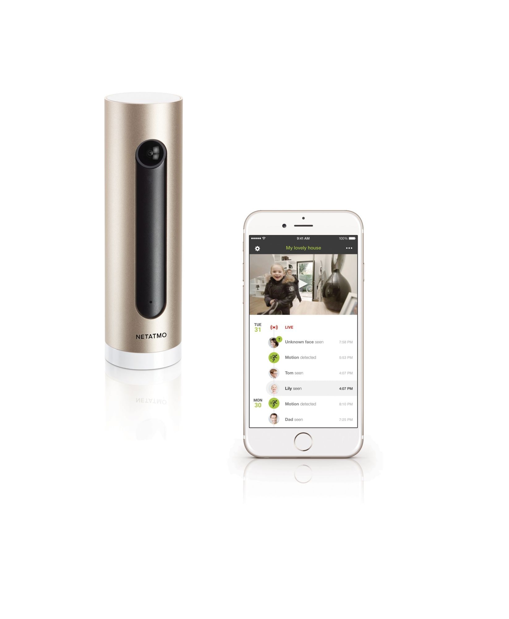 Netatmo Kameraset Innen und Außen - Welcome &amp; Presence Sicherheitskameraset