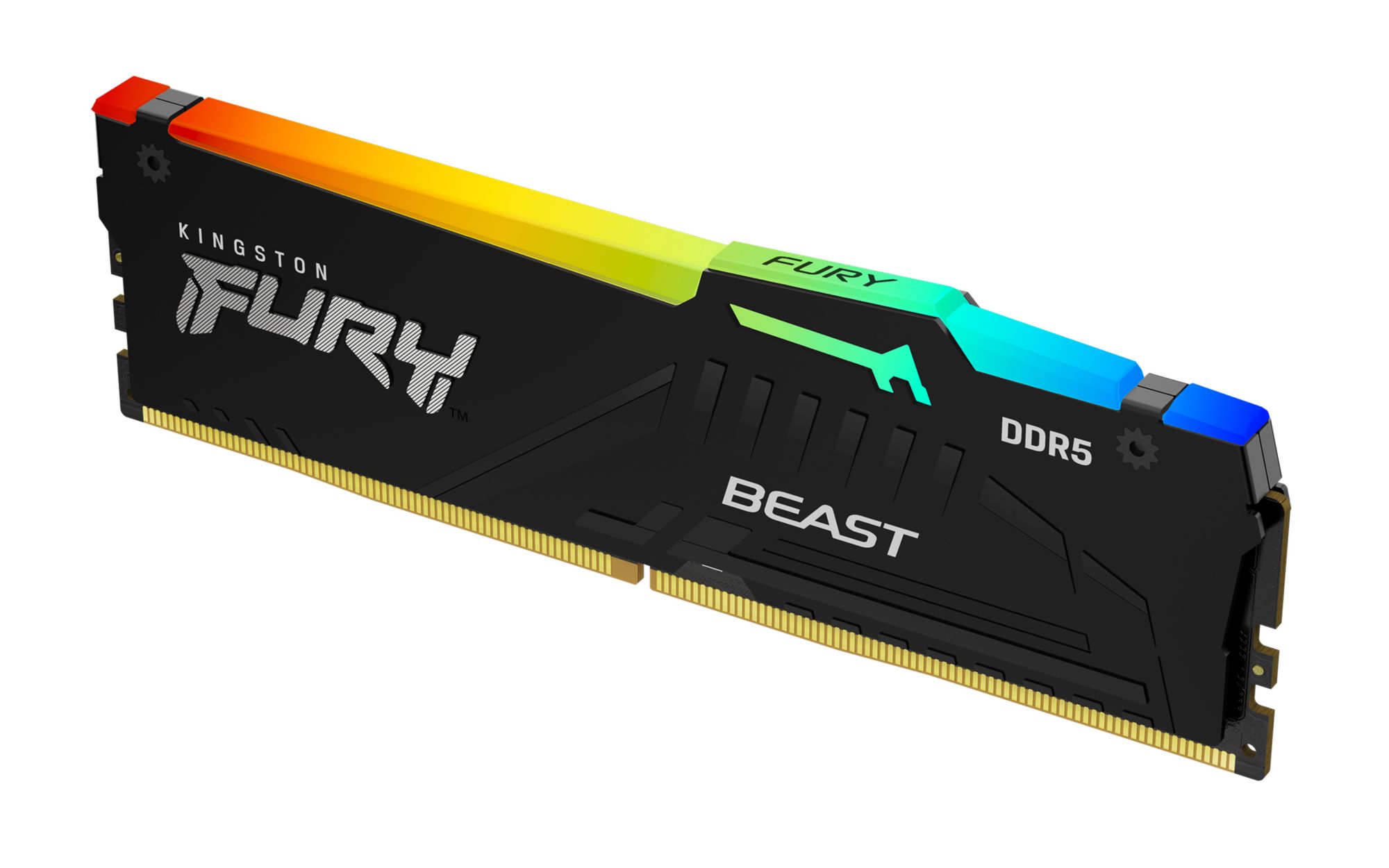 8GB (1x8GB) KINGSTON FURY Beast RGB DDR5-4800 CL38 RAM Gaming Arbeitsspeicher