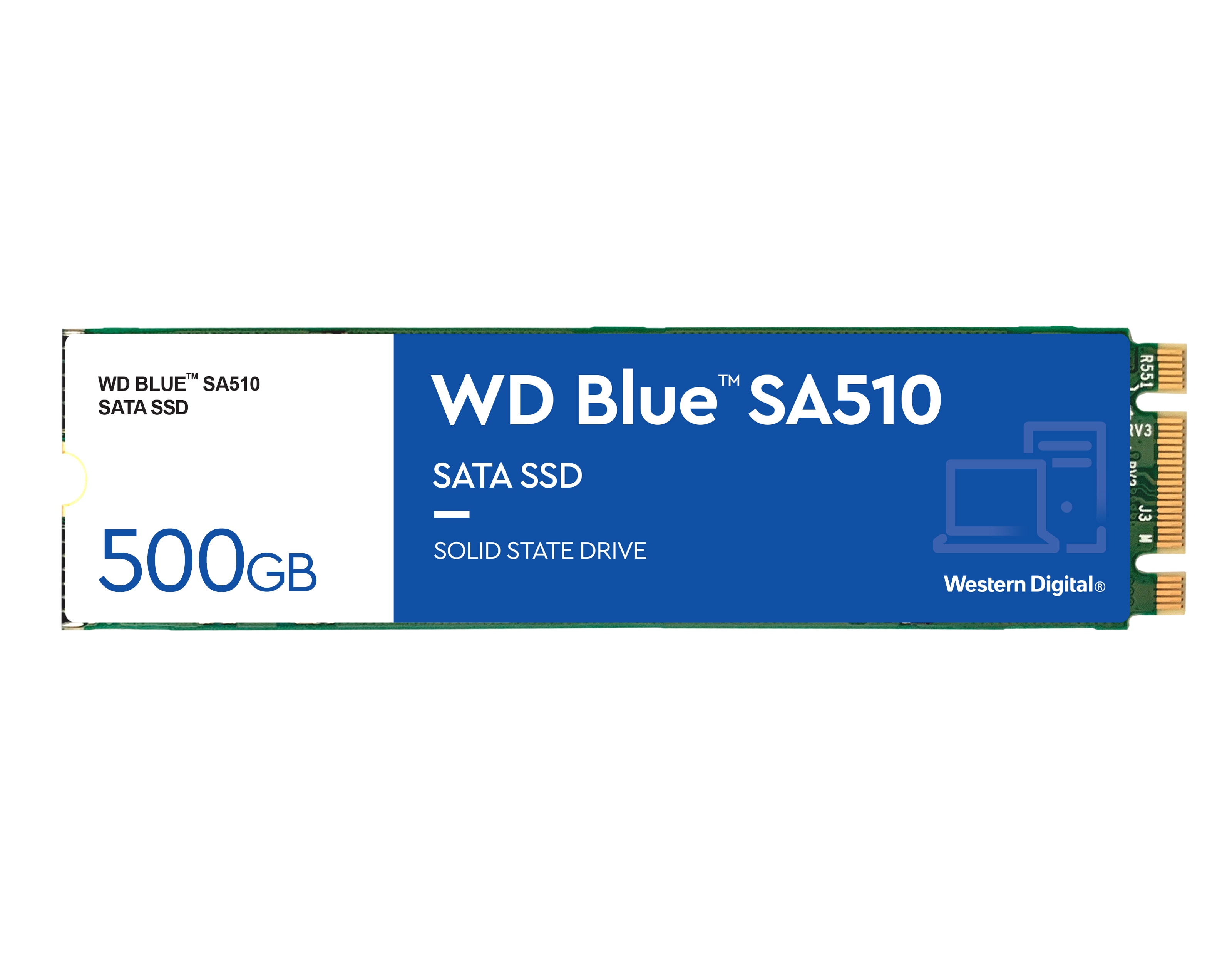 WD Blue SA510 SATA SSD 500 GB M.2 2280