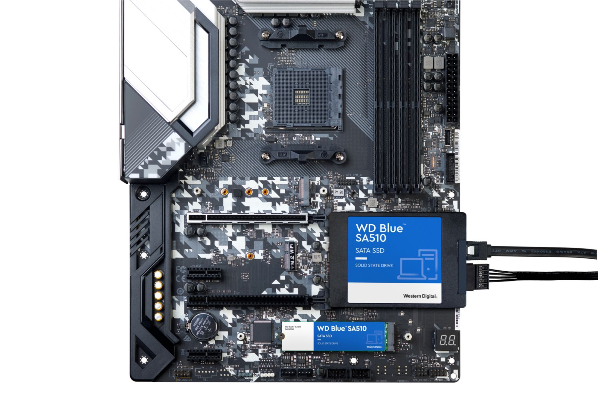 WD Blue SA510 2,5" SATA SSD 250 GB