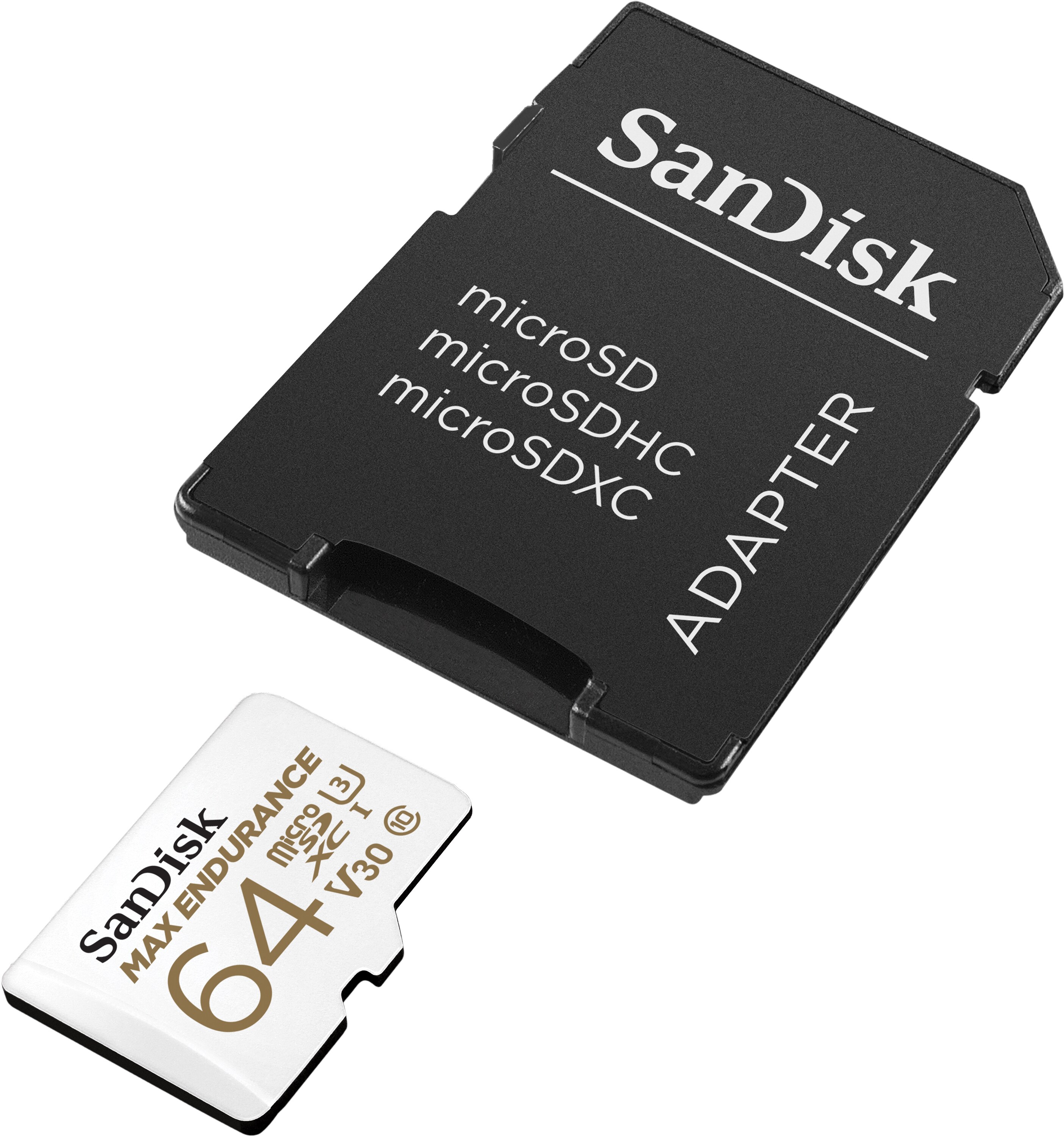 SanDisk Max Endurance microSDXC 64 GB Speicherkarte Kit