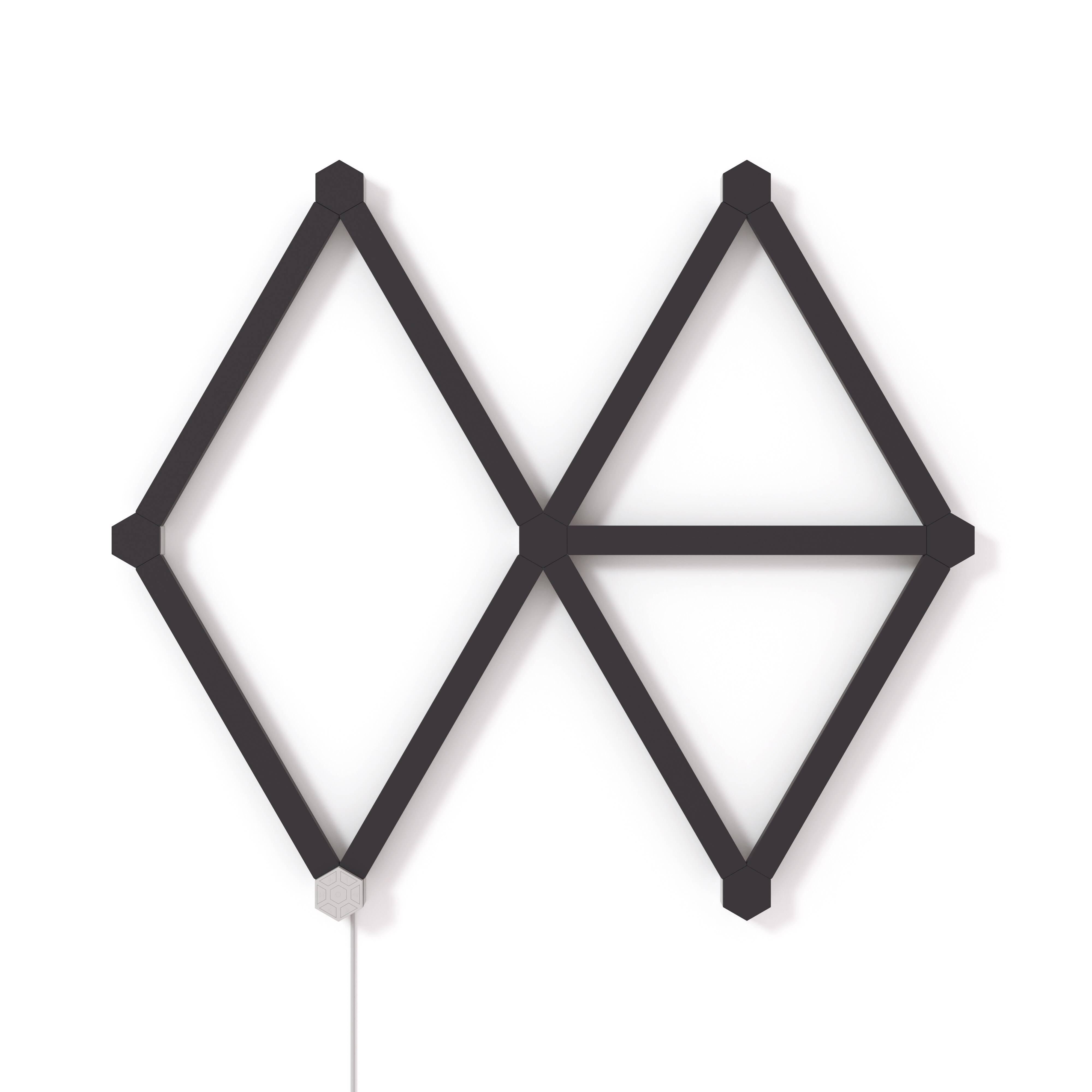 Nanoleaf Lines Skin Black Matte 9 pcs