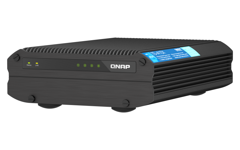 QNAP TS-i410X-8G NAS System 4-Bay Industrie lüfterlos HDMI