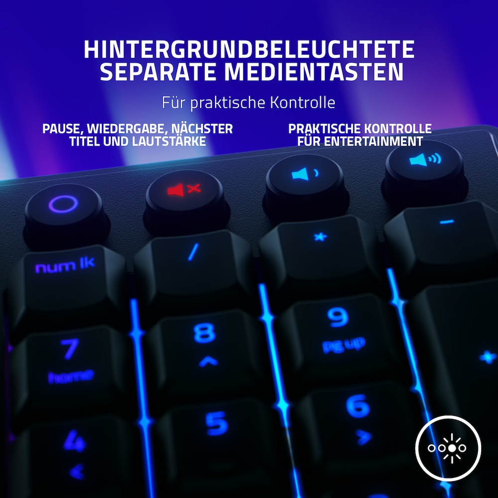 RAZER Ornata V3 Kabelgebundene Mechanische Gaming Tastatur low-profile