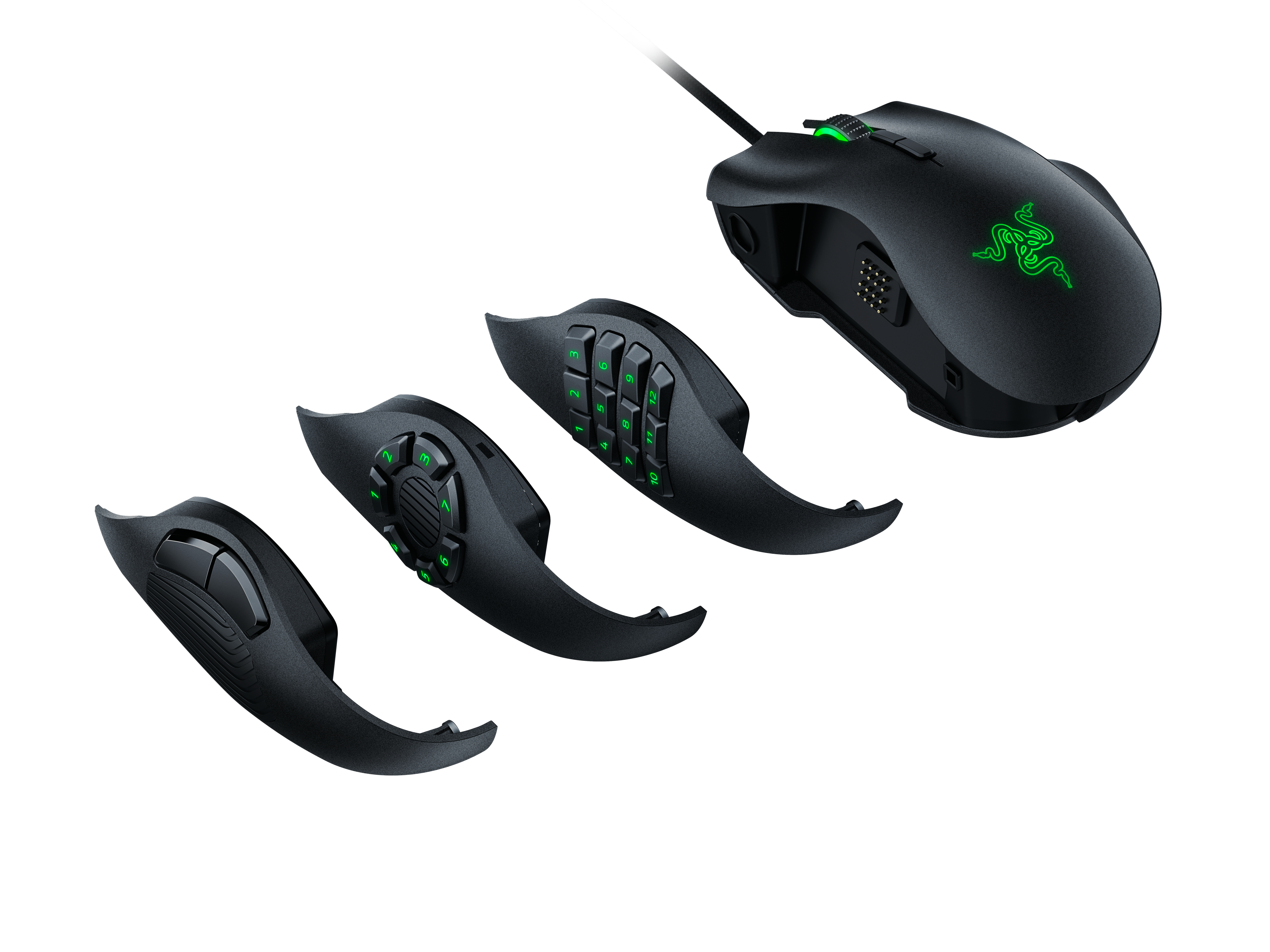 RAZER Naga Trinity Kabelgebundene Gaming Maus MOBA/MMO