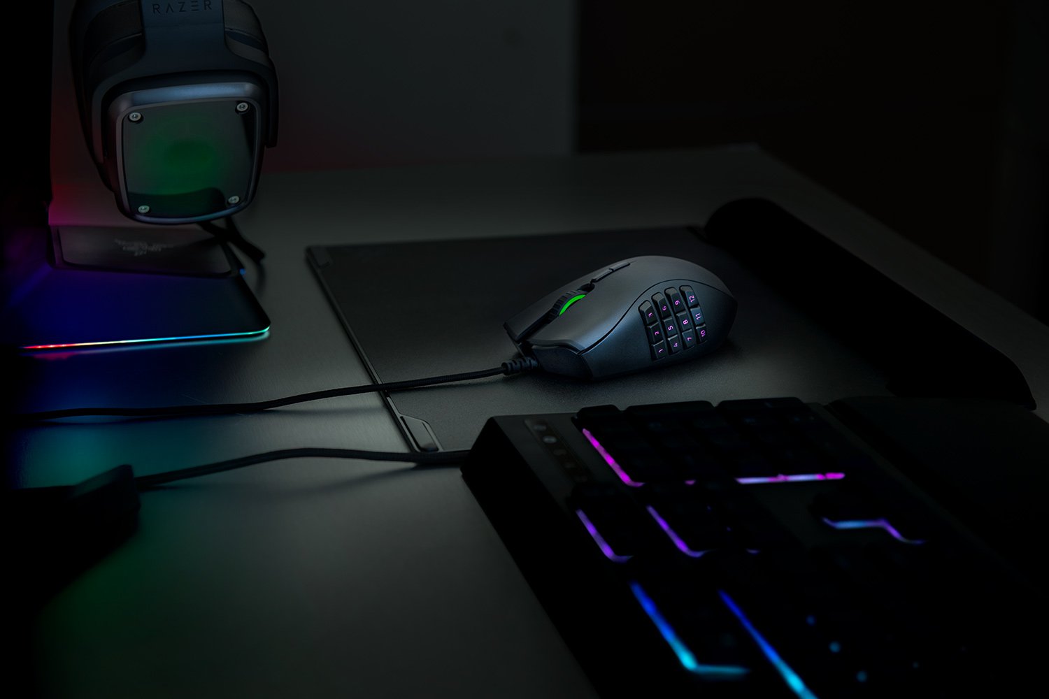 RAZER Naga Trinity Kabelgebundene Gaming Maus MOBA/MMO