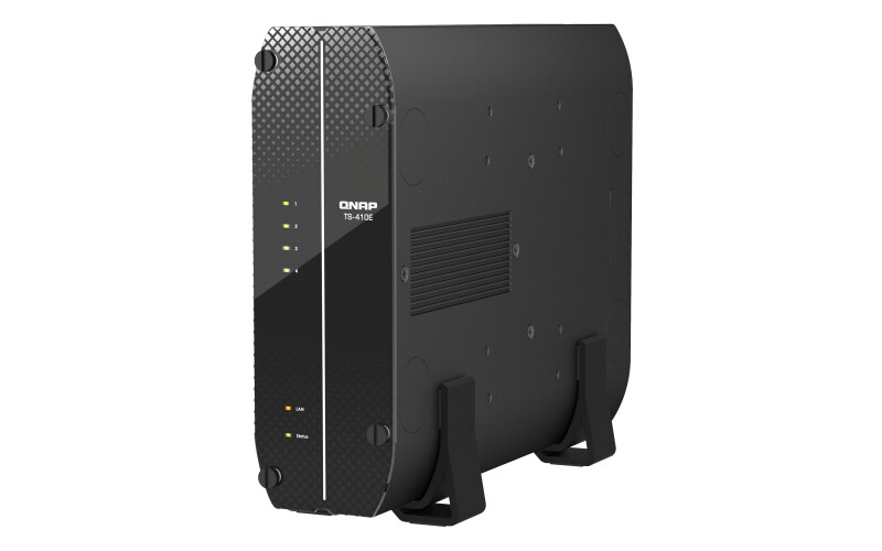 QNAP TS-410E-8G NAS System 4-Bay lüfterlos HDMI