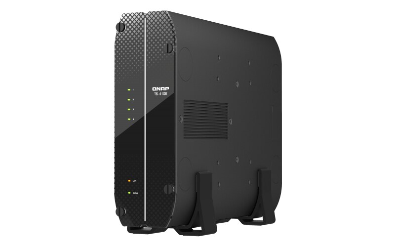 QNAP TS-410E-8G NAS System 4-Bay lüfterlos HDMI