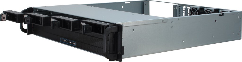 Inter-Tech IPC 2U-2404L 19" Rack Server Gehäuse 2HE