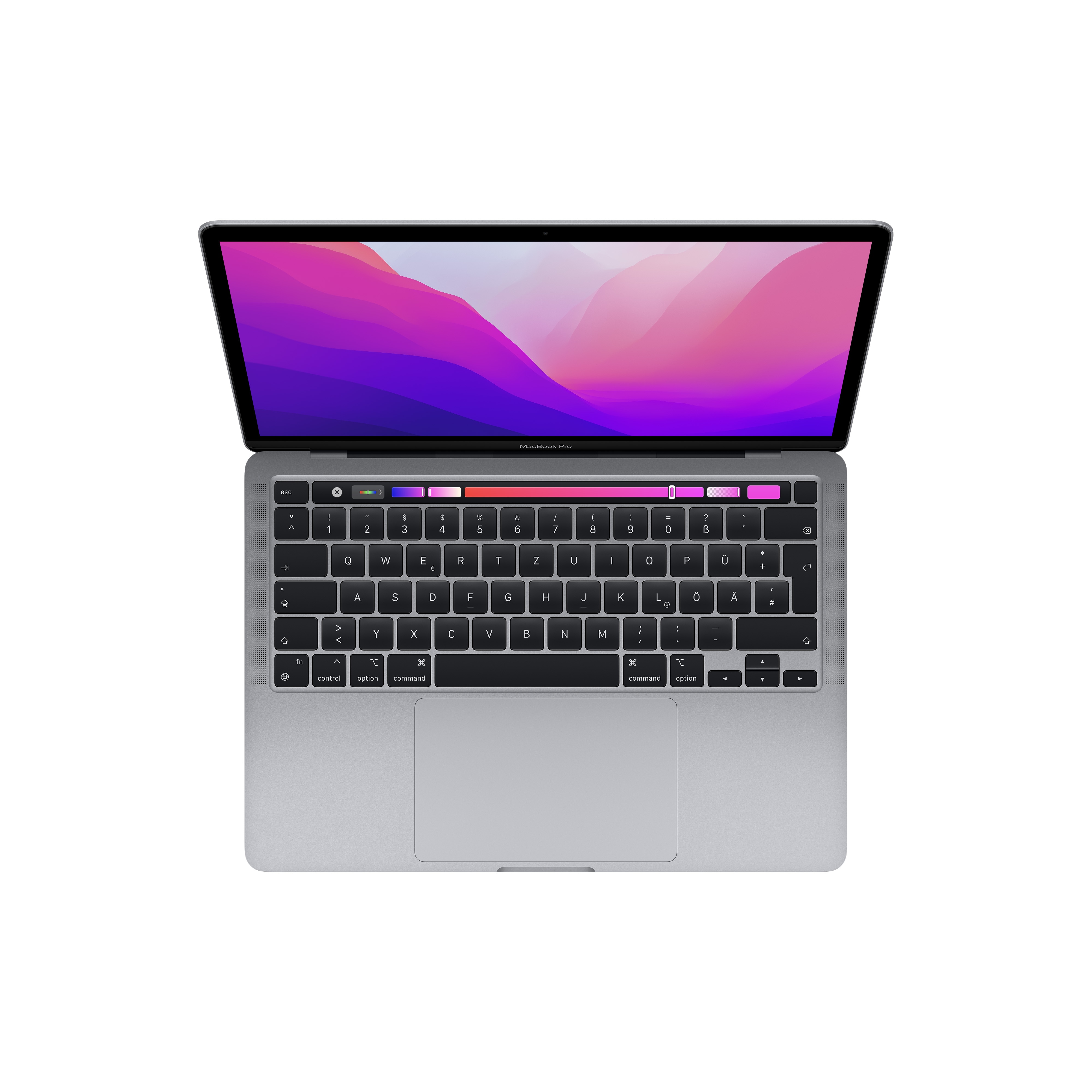 Apple MacBook Pro 13,3" 2022 M2/8/256 GB 10C GPU Space Grau MNEH3D/A