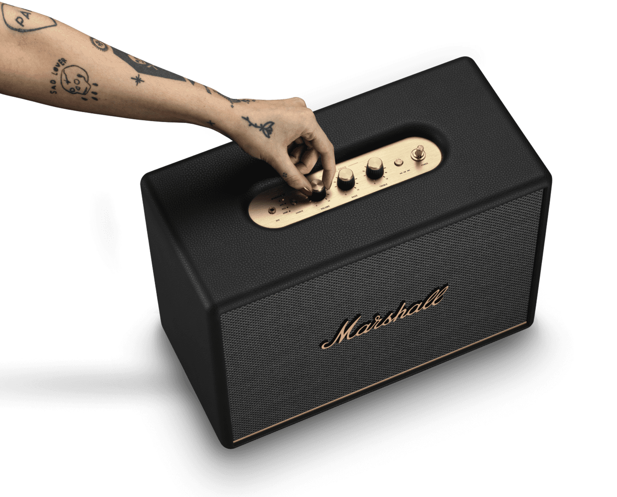 Marshall WOBURN BT II schwarz Bluetooth Lautsprecher