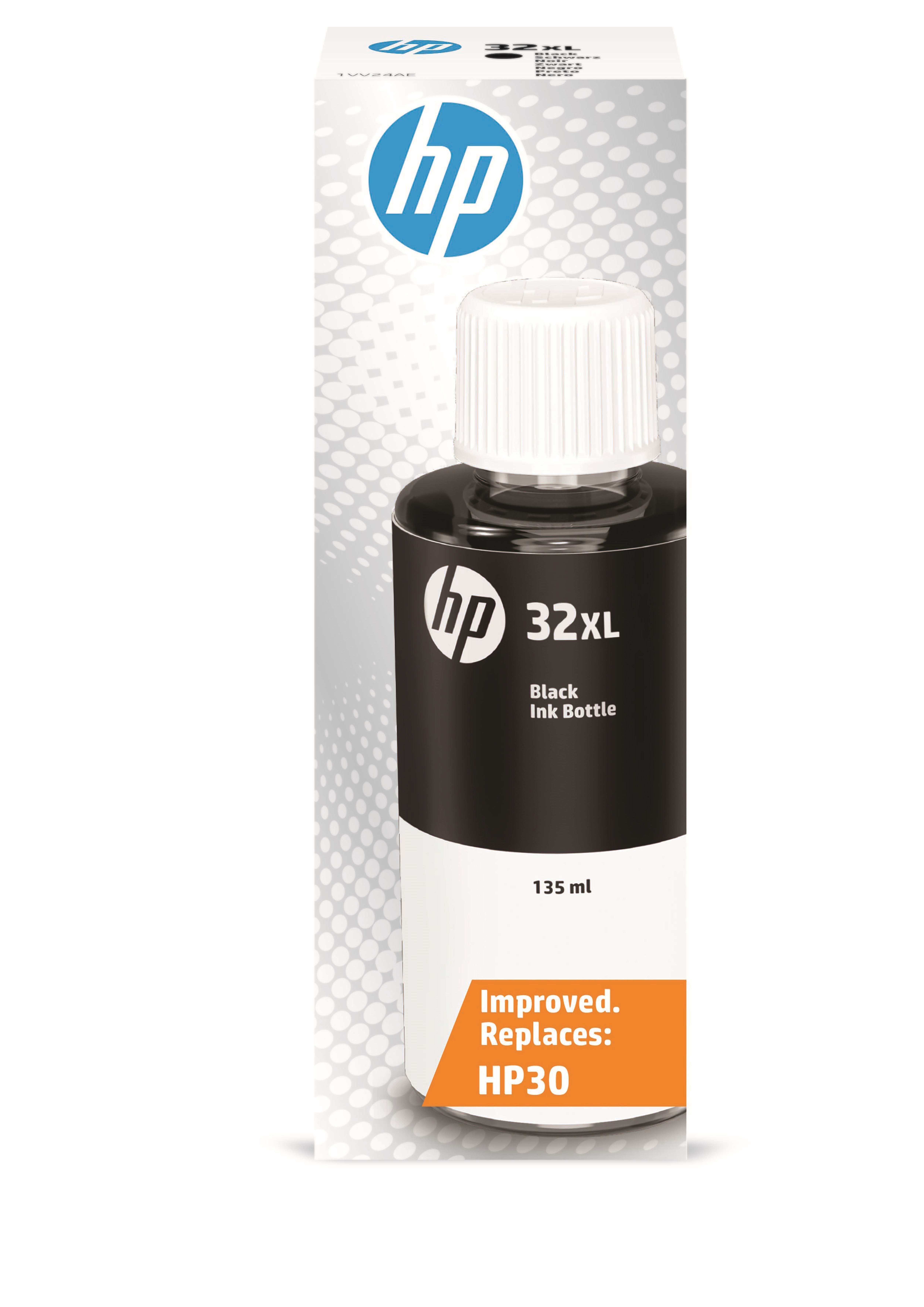 HP 32 XL 1VV24AE Original Tintenflasche Schwarz 135 ml