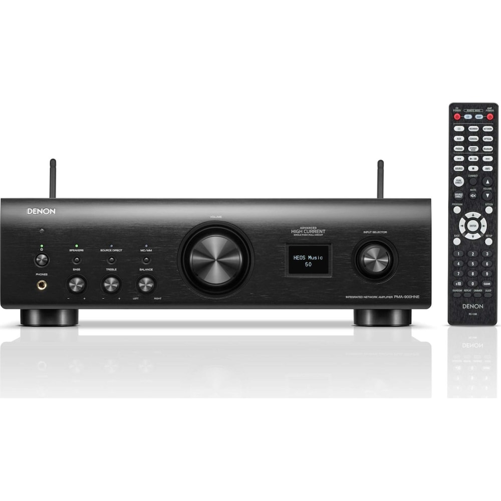 Denon PMA-900HNE Stereo-Netzwerk-Receiver schwarz 160W/Kanal HEOS/AirPlay/Alexa