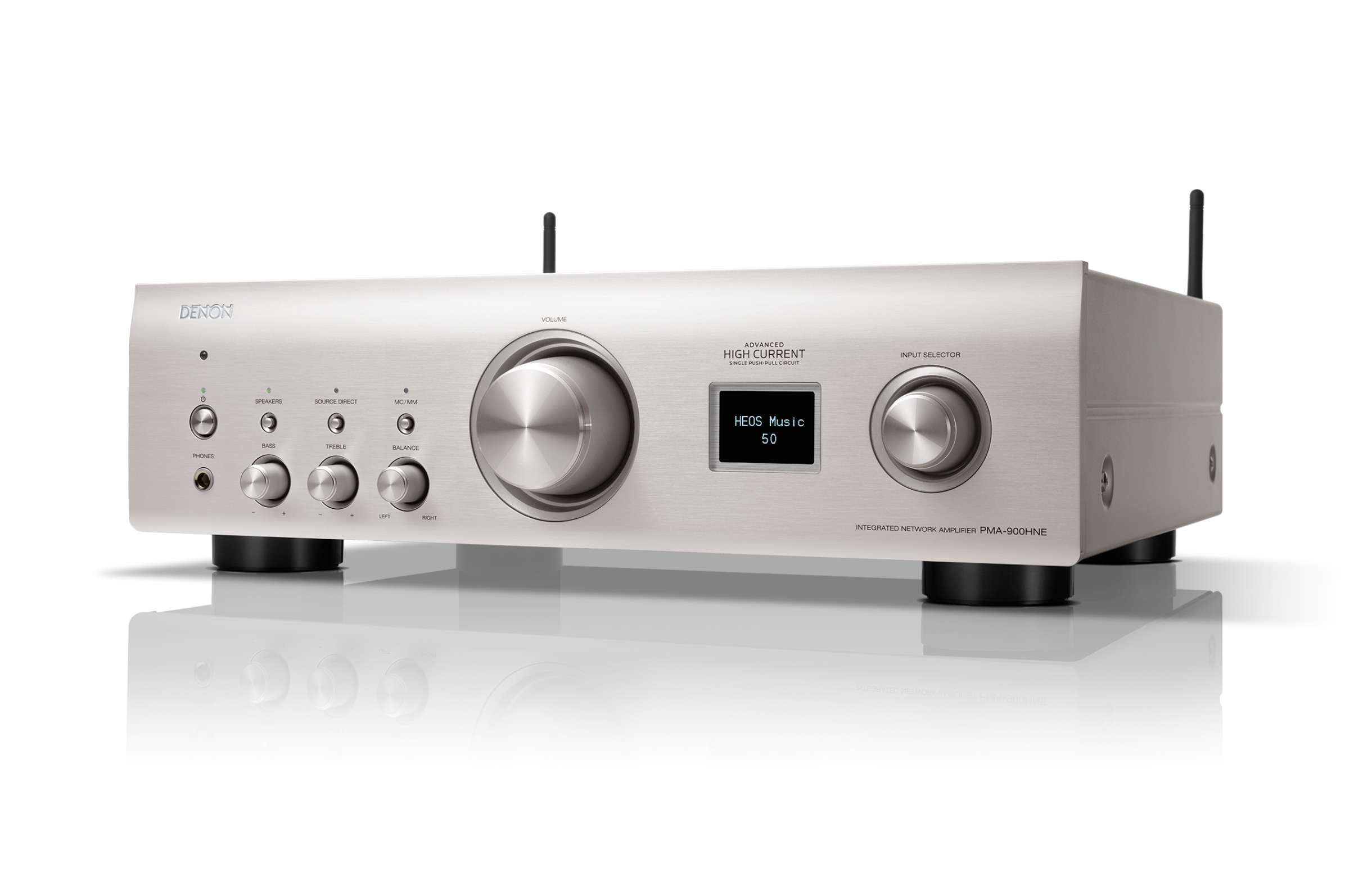 Denon PMA-900HNE Stereo-Netzwerk-Receiver silber 160W/Kanal HEOS/AirPlay/Alexa