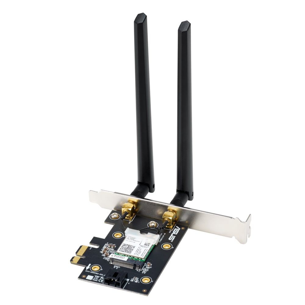 Asus PCE-AX3000 PCIe-Karte Bluetooth 5.0 + Wi-Fi 6 AX3000 Dual-Band, 2x Antennen