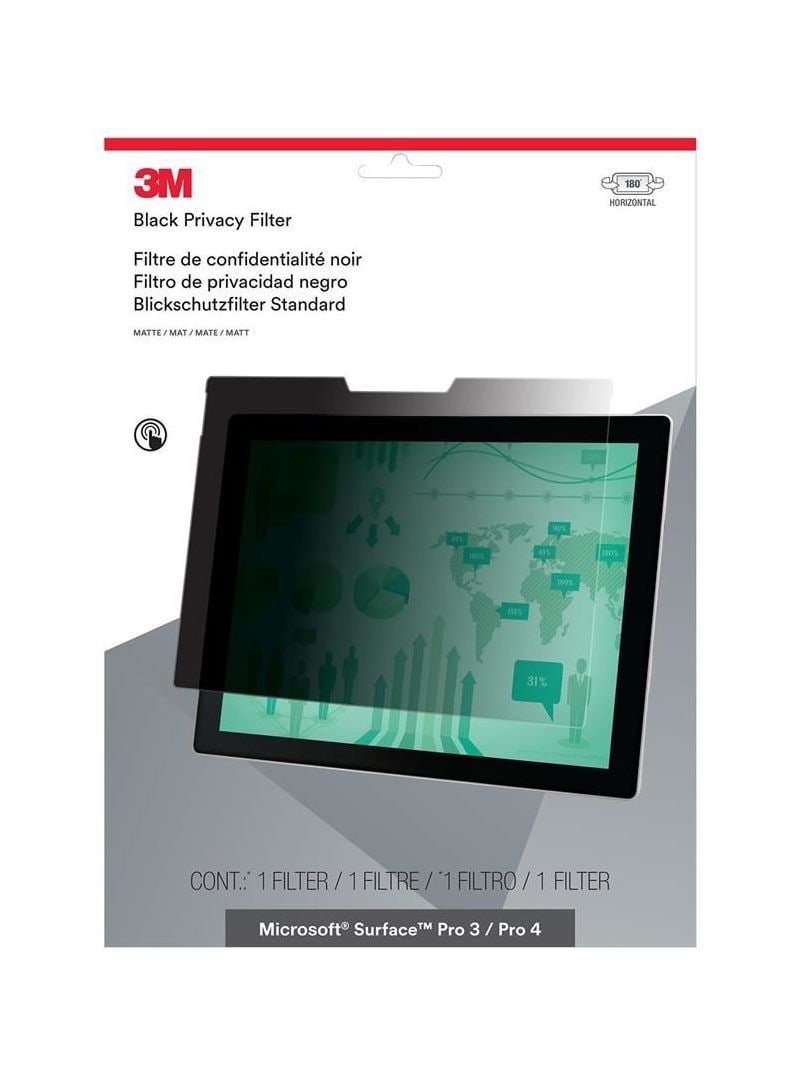 3M PFTMS001 Blickschutzfilter für Microsoft Surface Pro 3/ Pro 4