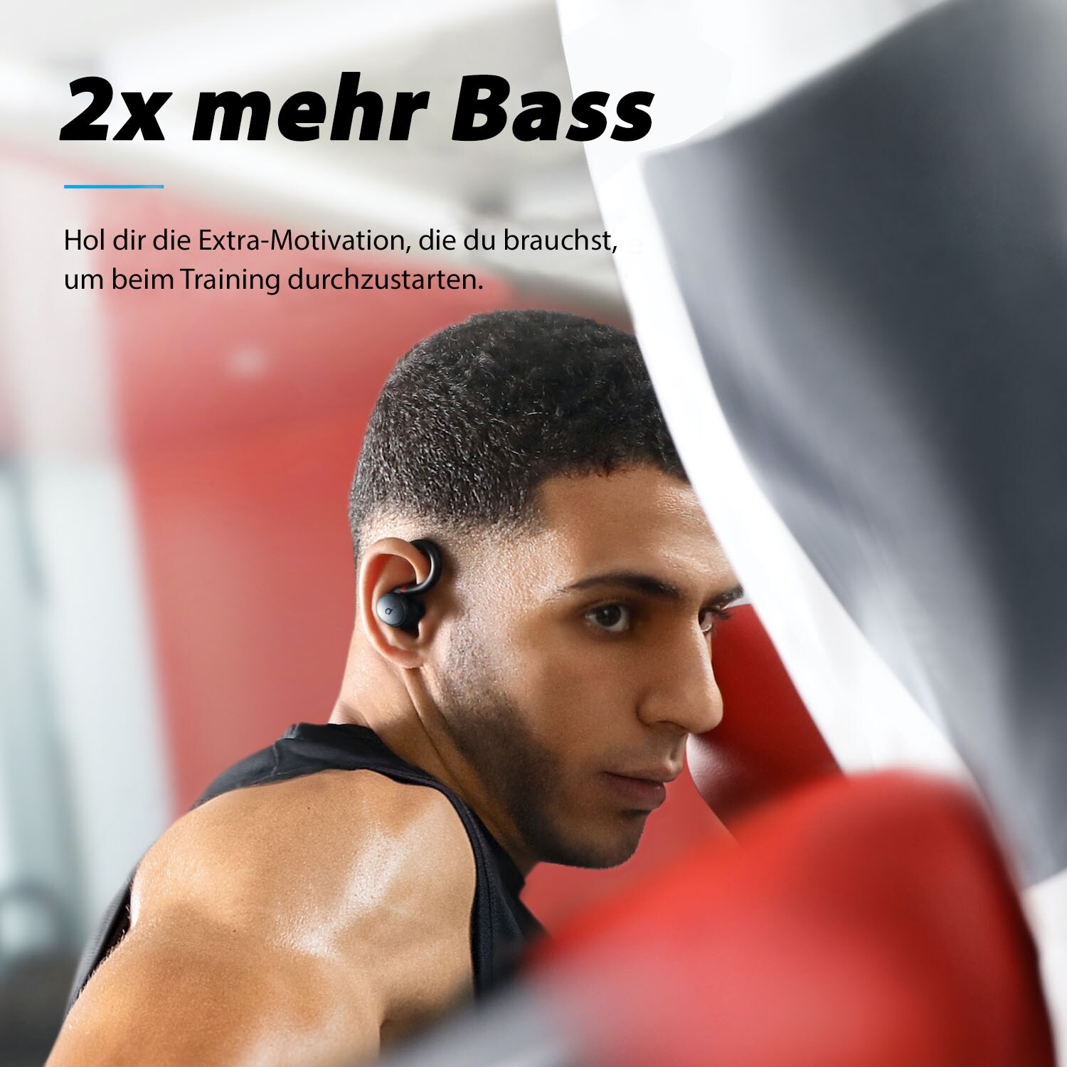 Soundcore by Anker Sport X10 In-Ear Bluetooth-Kopfhörer füt Sport, IPX7, schwarz