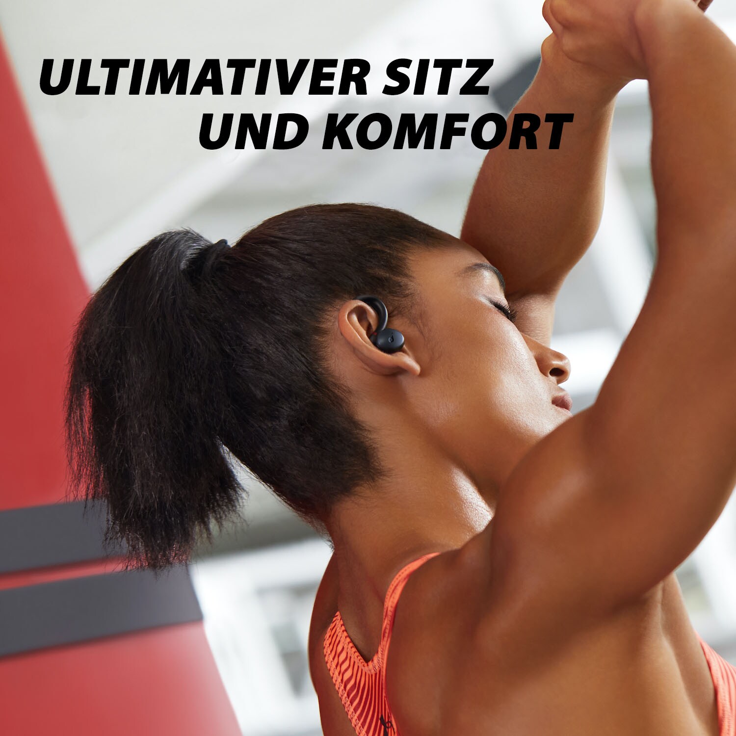 Soundcore by Anker Sport X10 In-Ear Bluetooth-Kopfhörer füt Sport, IPX7, schwarz