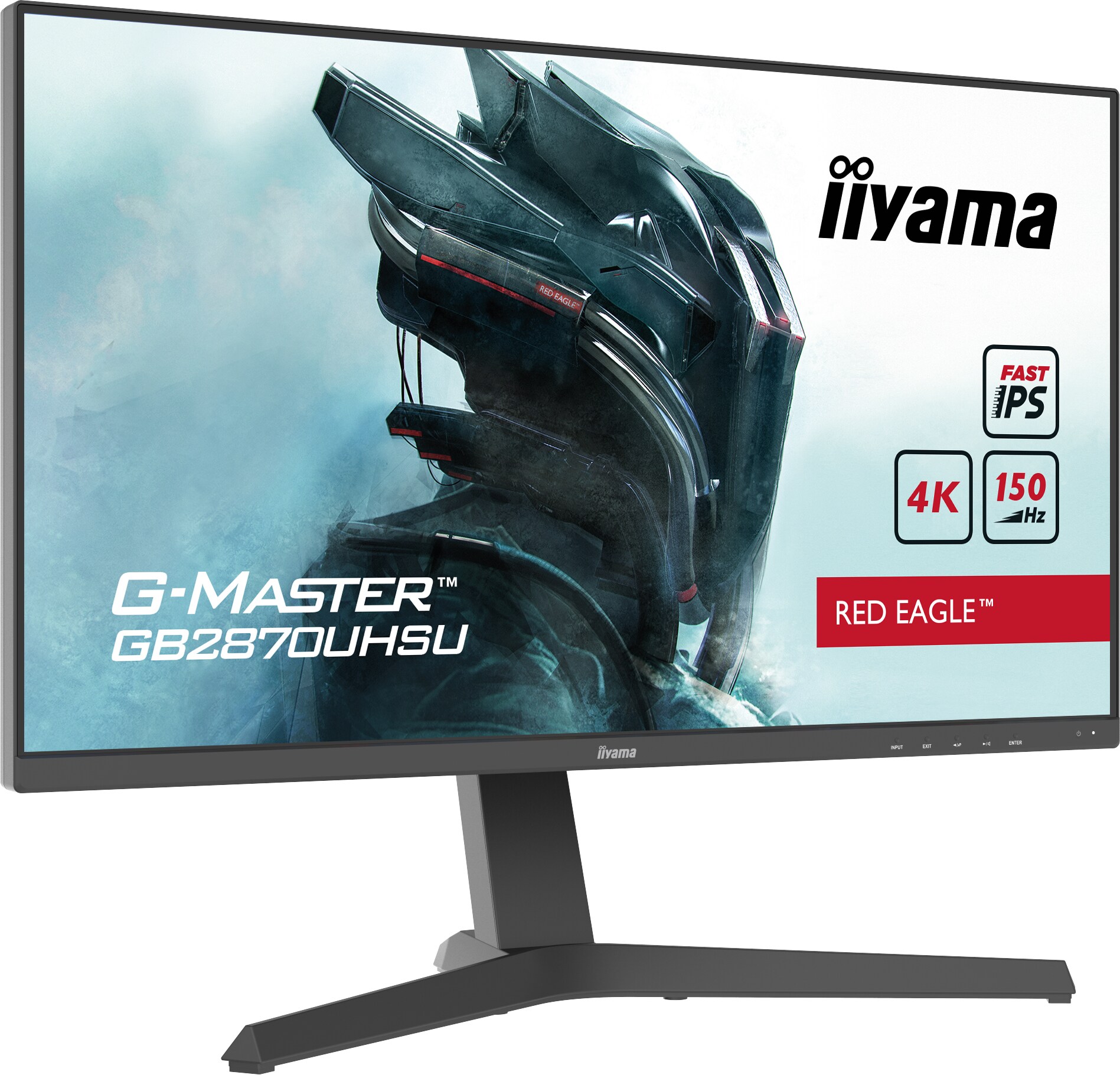 iiyama G-Master GB2870UHSU-B1 71cm (28") 4K UHD Monitor HDMI/DP/USB 150Hz 1ms