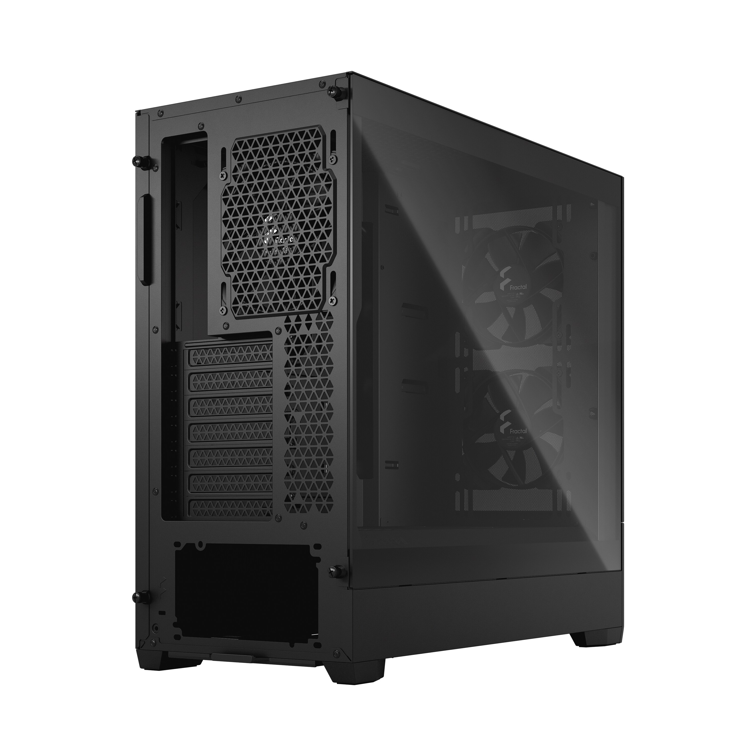 Fractal Design Pop Air Black mit Seitenfenster ATX Gaming Gehäuse Schwarz