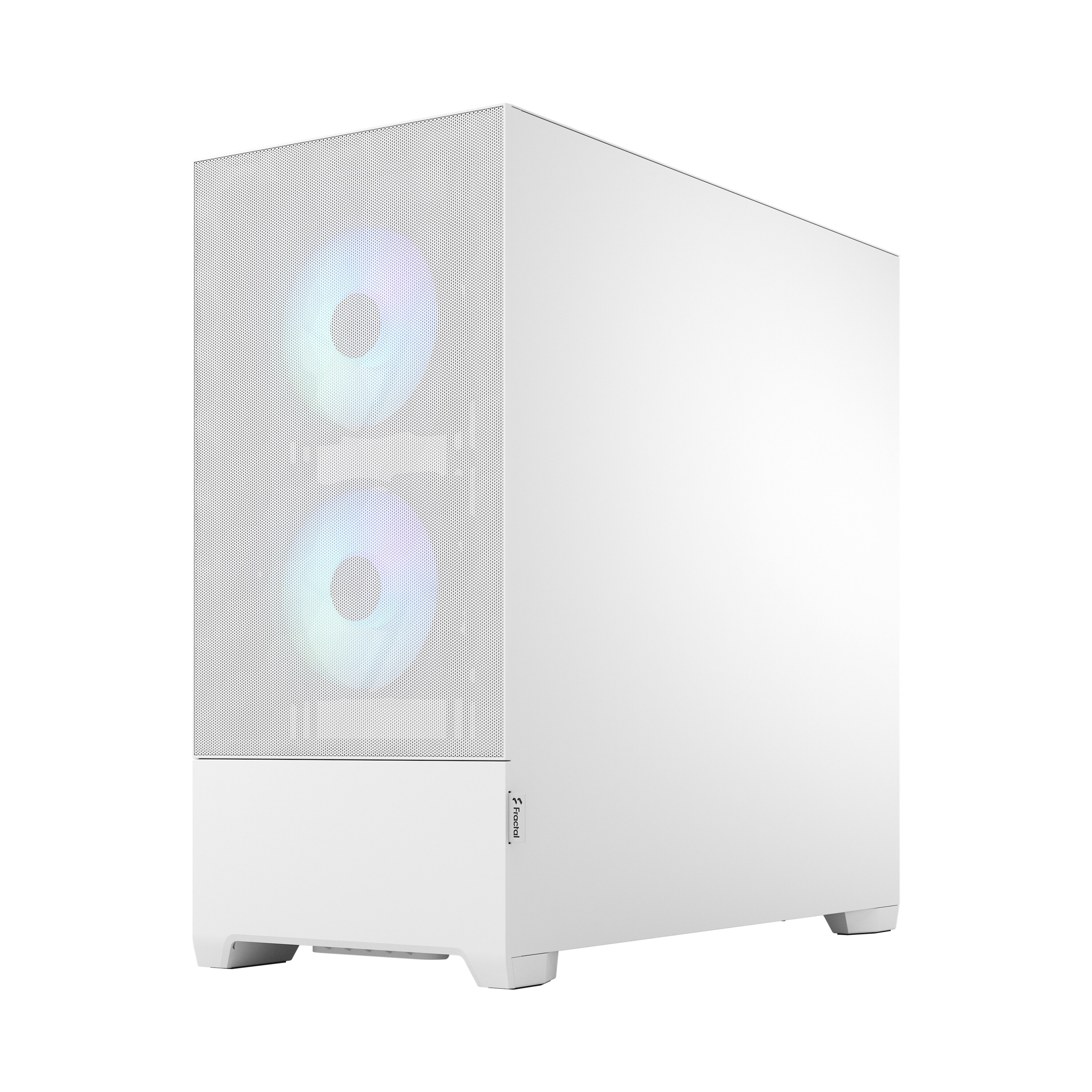 Fractal Design Pop Air RGB White mit Seitenfenster ATX Gaming Gehäuse Weiß