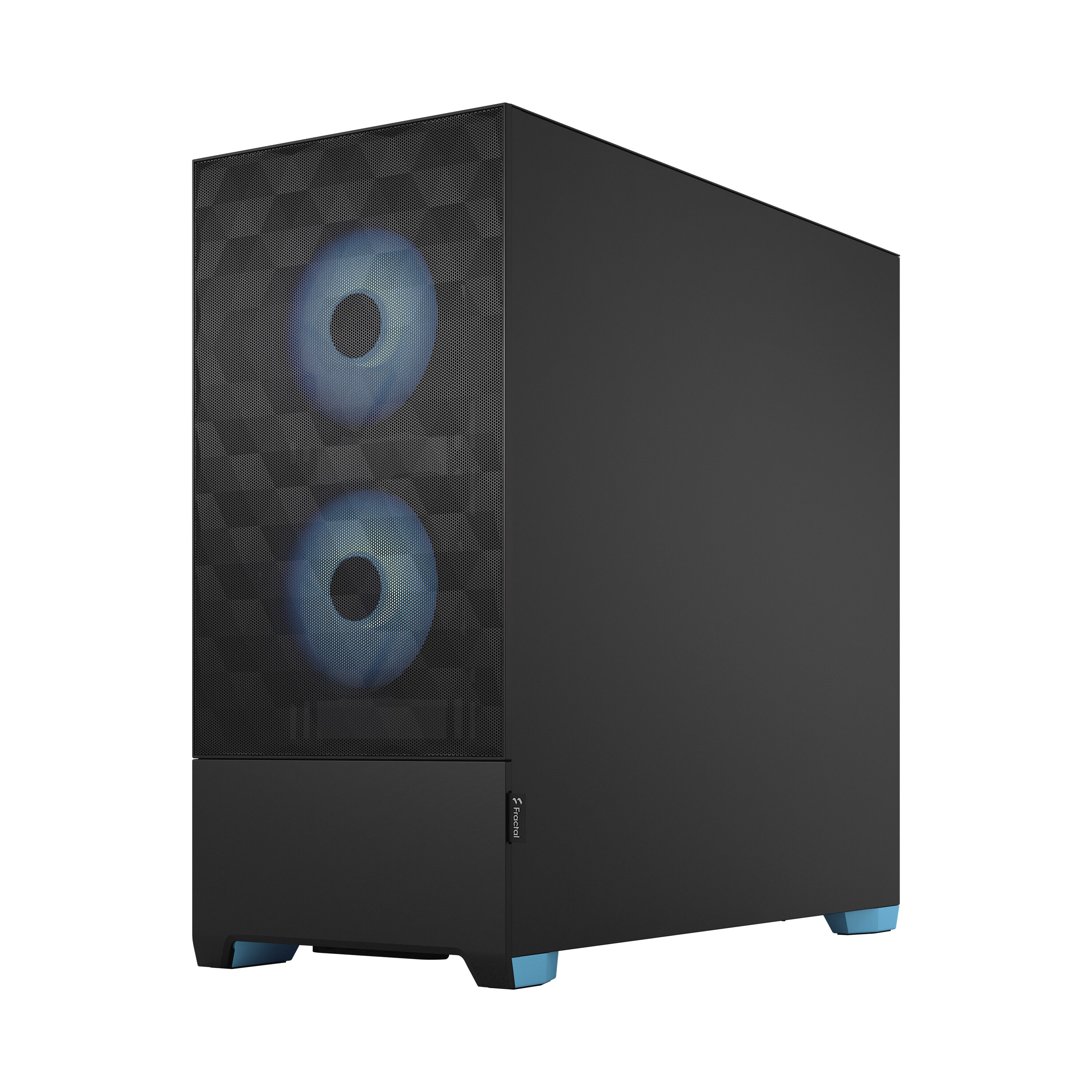 Fractal Design Pop Air RGB Cyan Core mit Seitenfenster ATX Gaming Gehäuse Blau