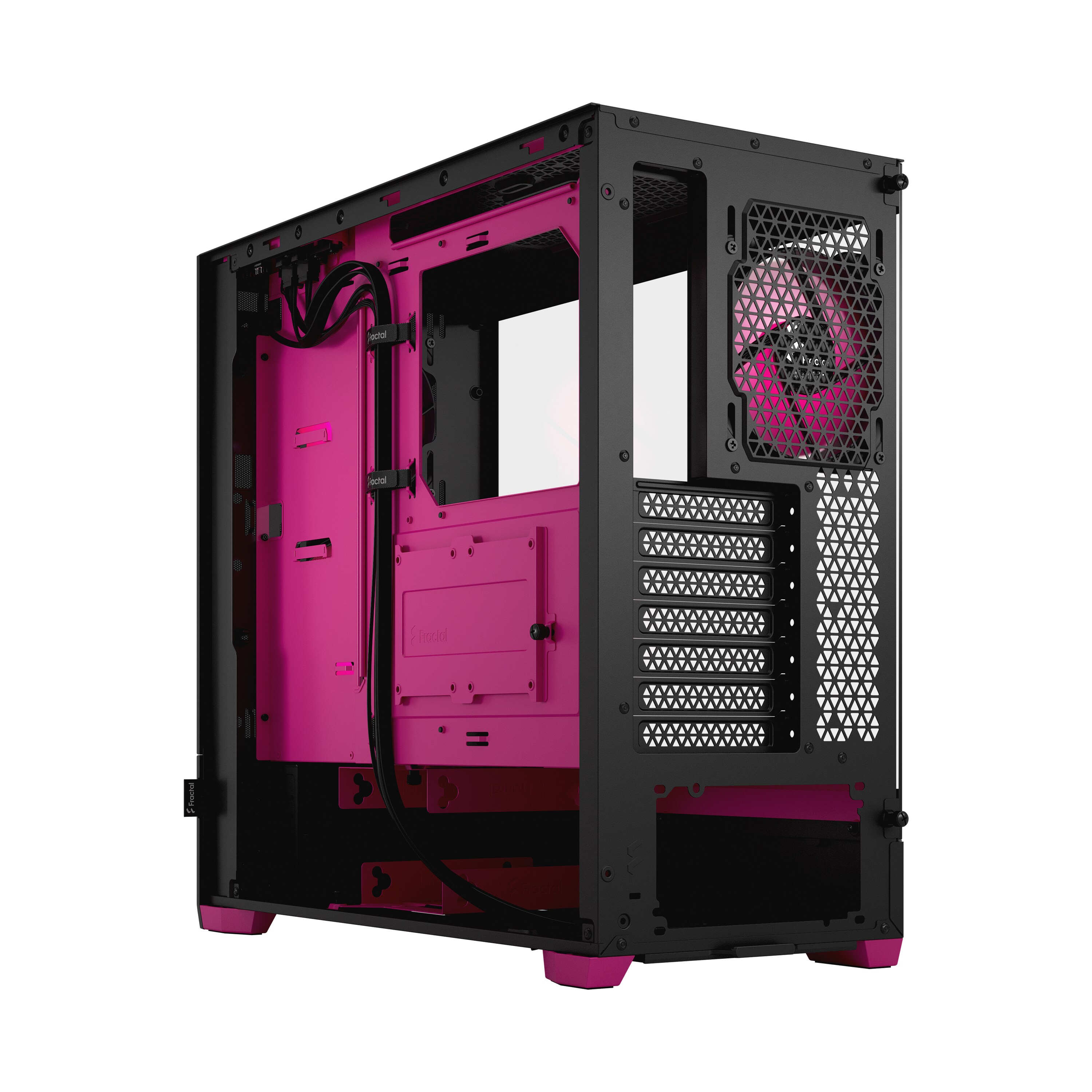 Fractal Design Pop Air RGB Magenta Core Seitenfenster ATX Gaming Gehäuse Blau