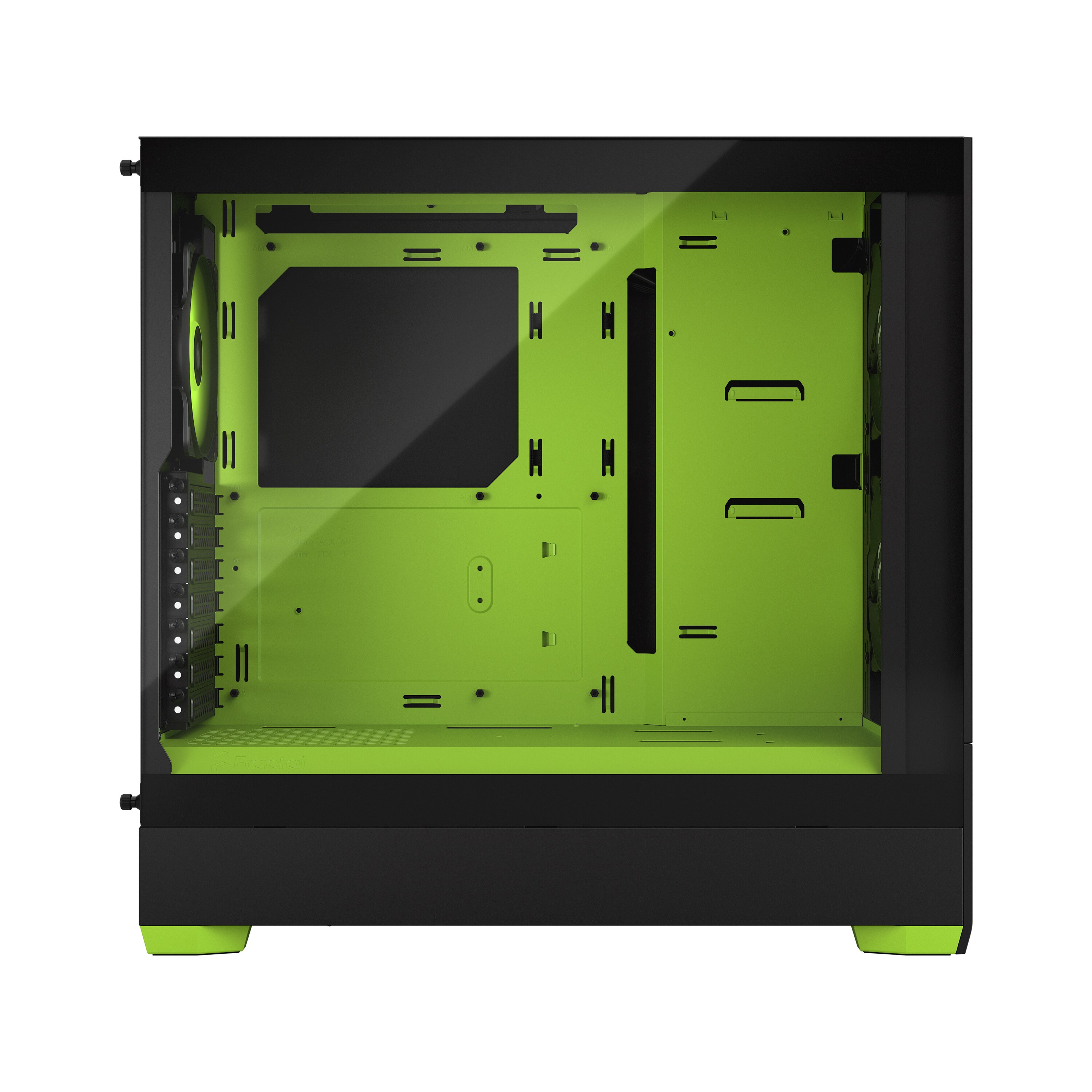 Fractal Design Pop Air RGB Green Core Seitenfenster ATX Gaming Gehäuse Grün