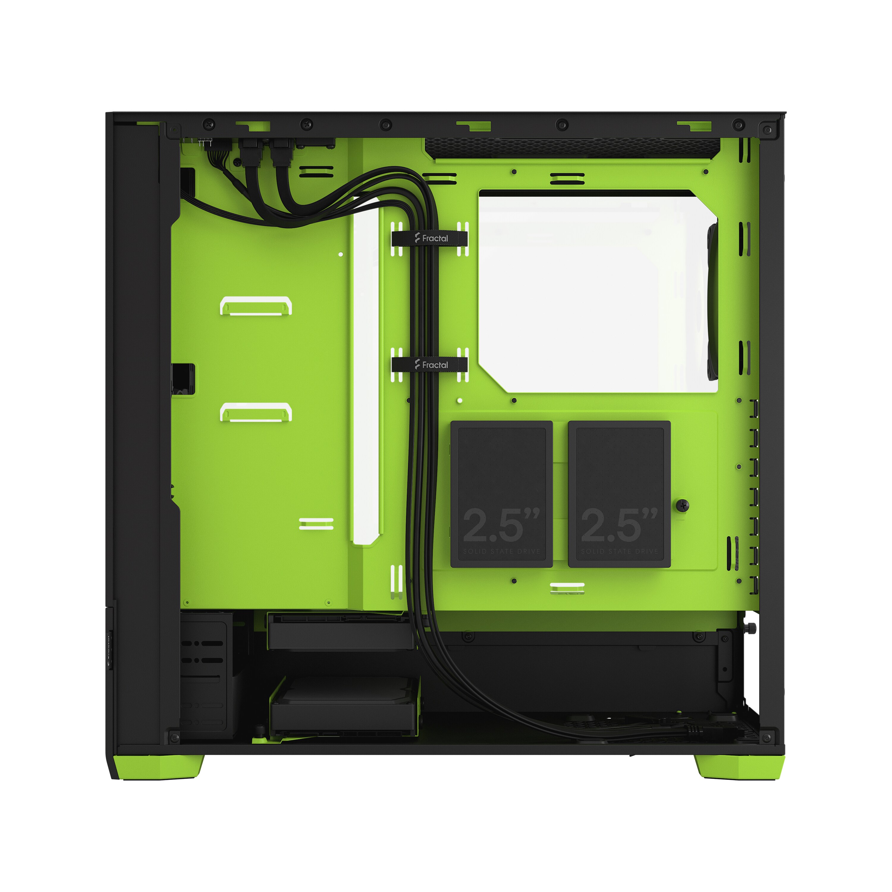 Fractal Design Pop Air RGB Green Core Seitenfenster ATX Gaming Gehäuse Grün