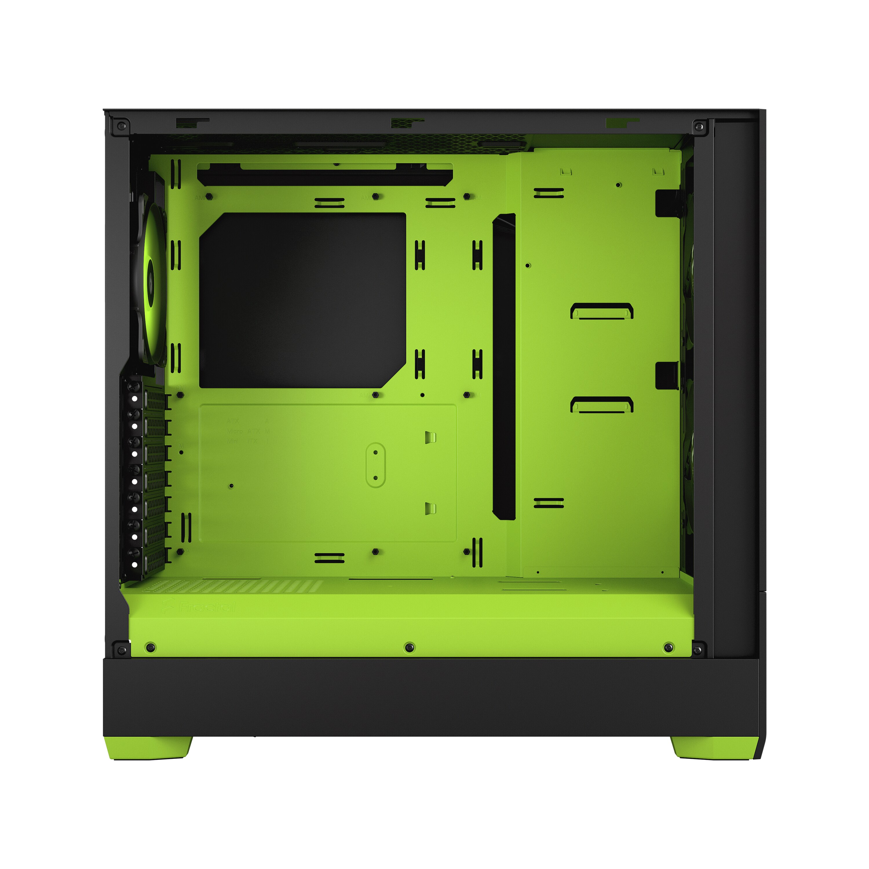 Fractal Design Pop Air RGB Green Core Seitenfenster ATX Gaming Gehäuse Grün