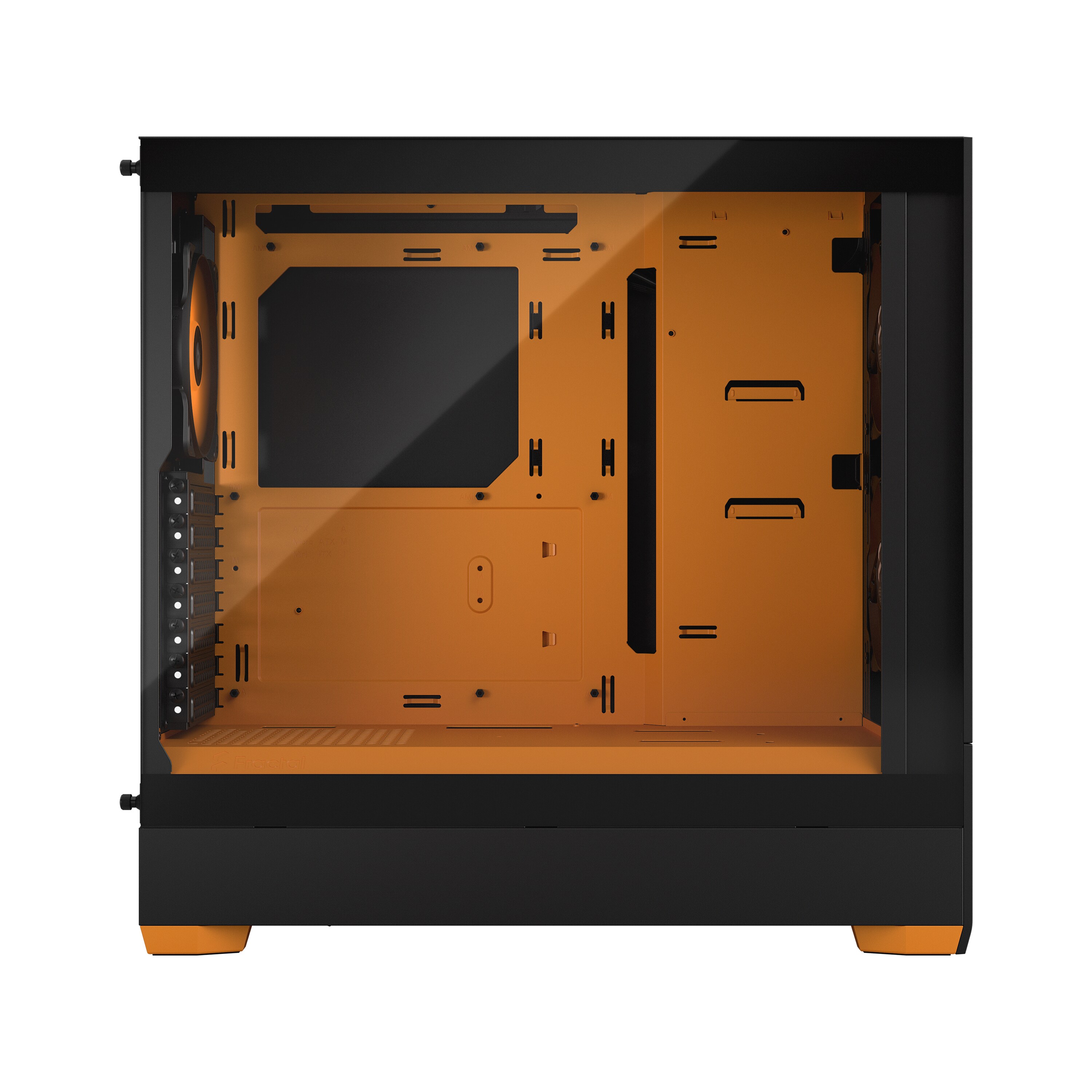 Fractal Design Pop Air RGB Orange Core Seitenfenster ATX Gaming Gehäuse Orange