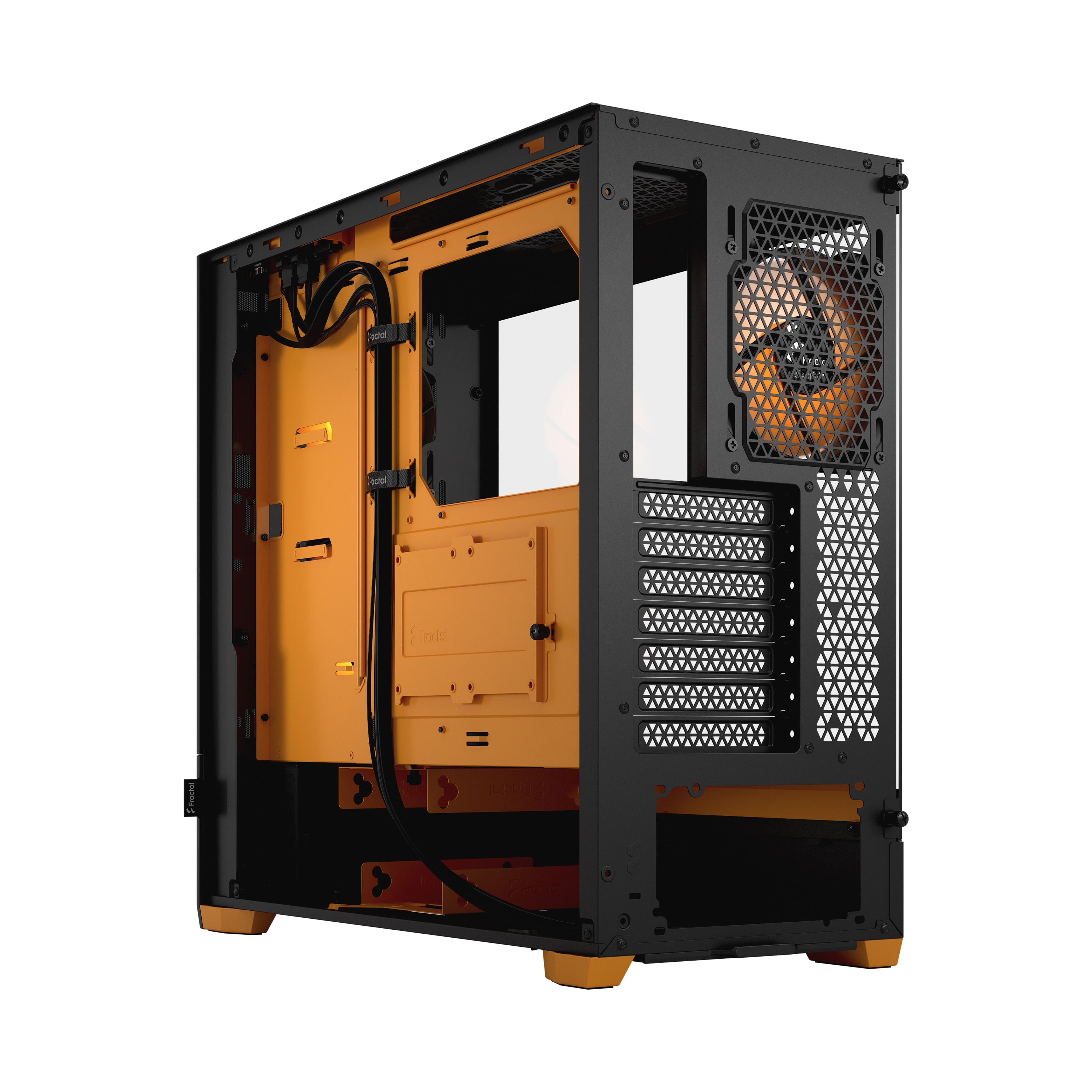 Fractal Design Pop Air RGB Orange Core Seitenfenster ATX Gaming Gehäuse Orange