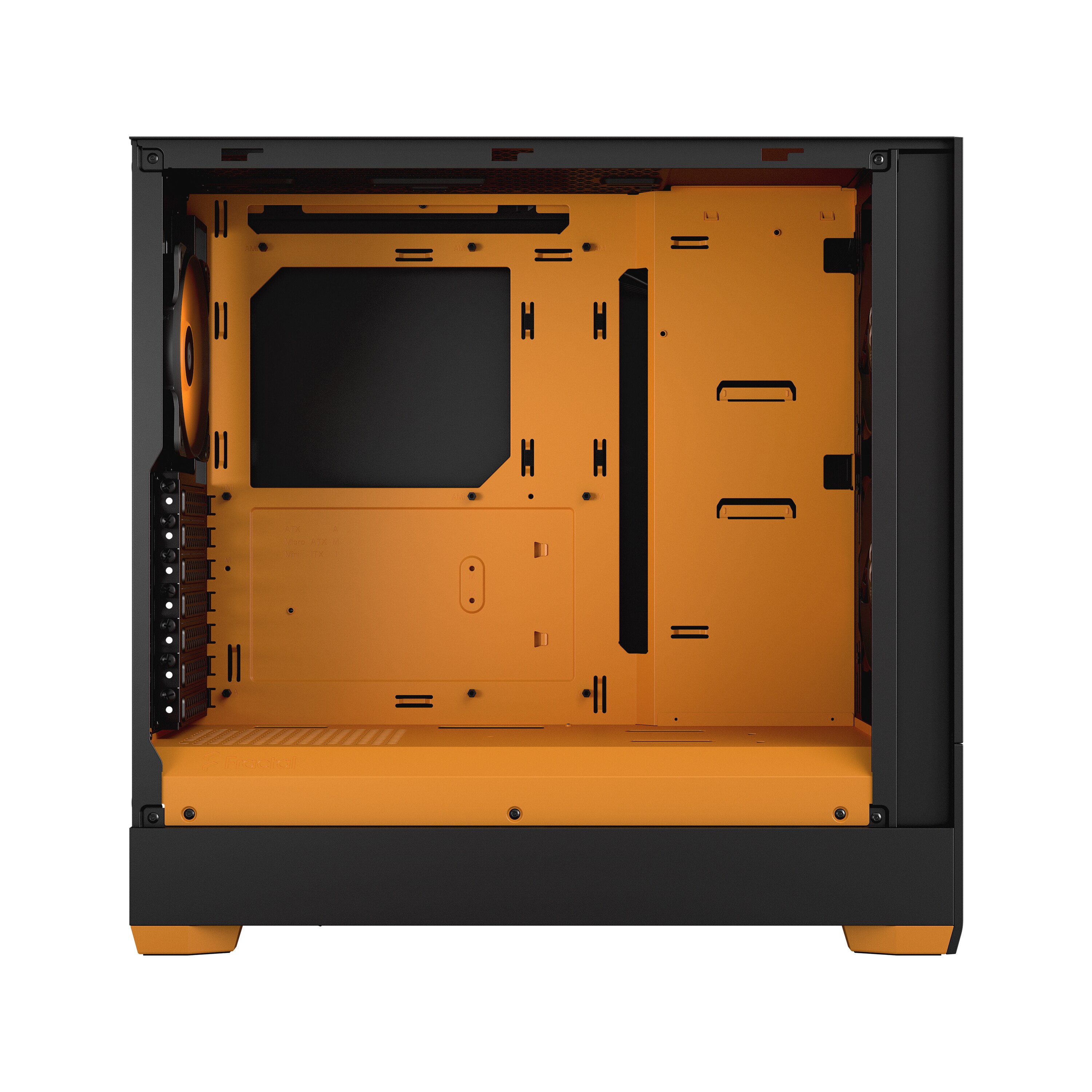 Fractal Design Pop Air RGB Orange Core Seitenfenster ATX Gaming Gehäuse Orange