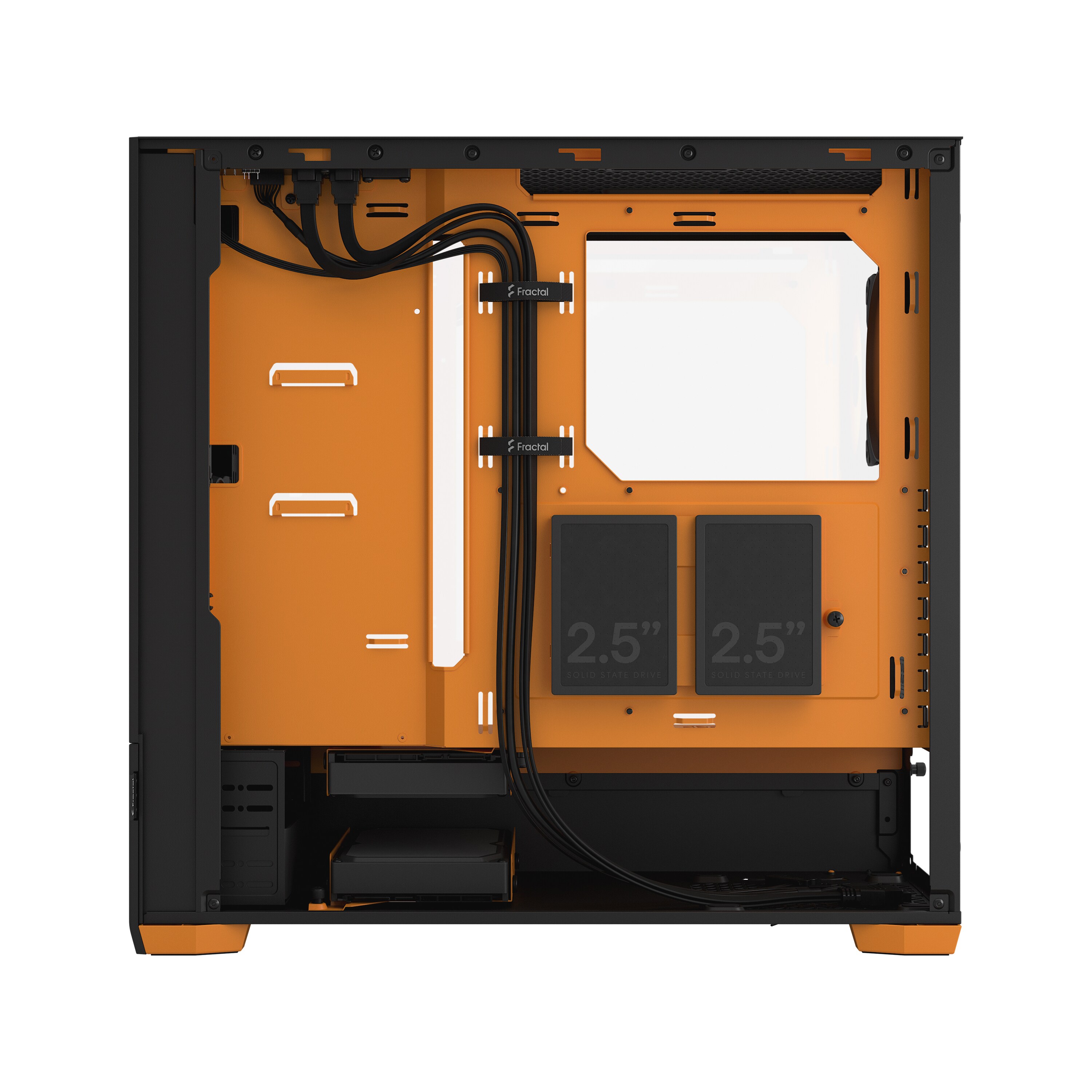 Fractal Design Pop Air RGB Orange Core Seitenfenster ATX Gaming Gehäuse Orange