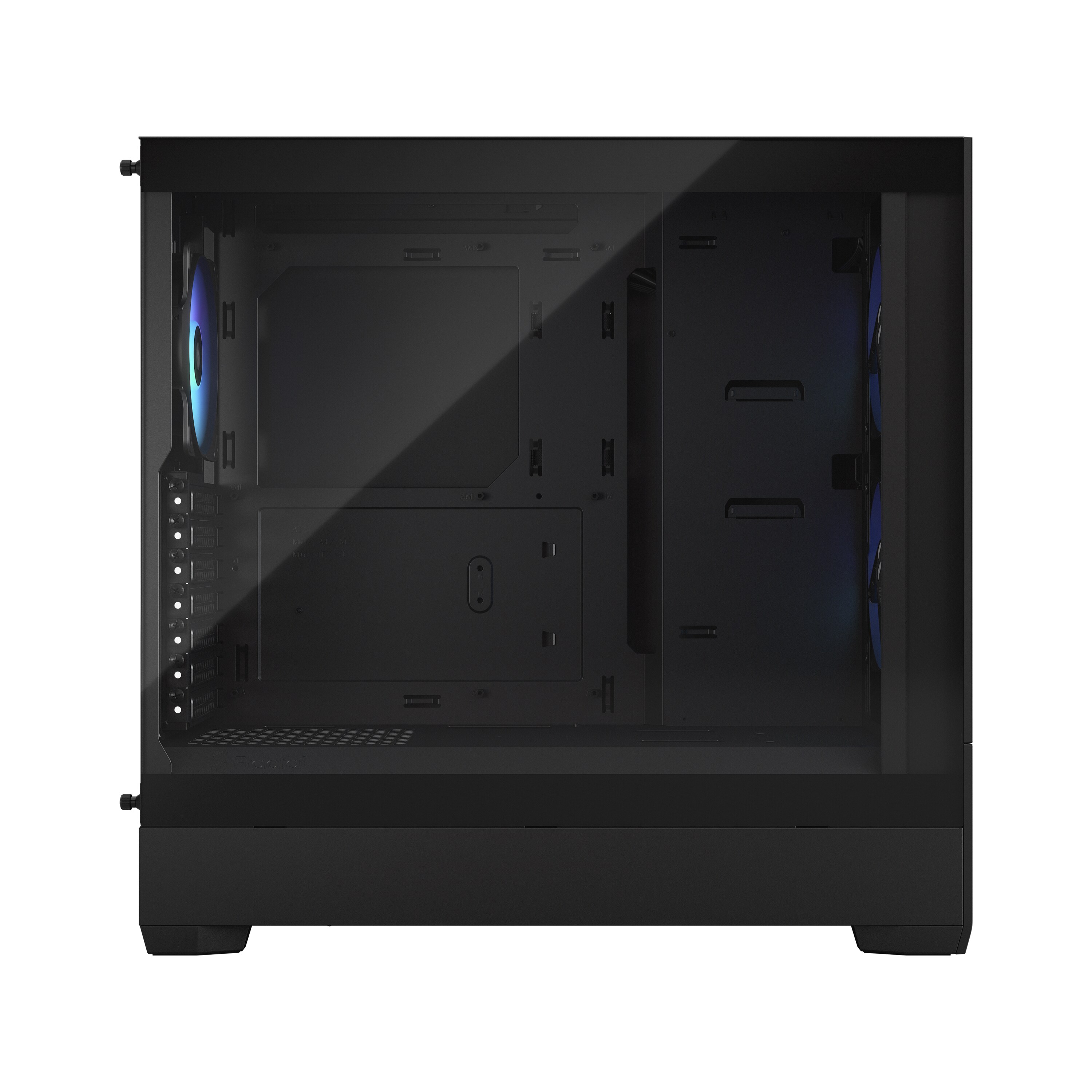 Fractal Design Pop Air RGB Black mit Seitenfenster ATX Gaming Gehäuse Schwarz