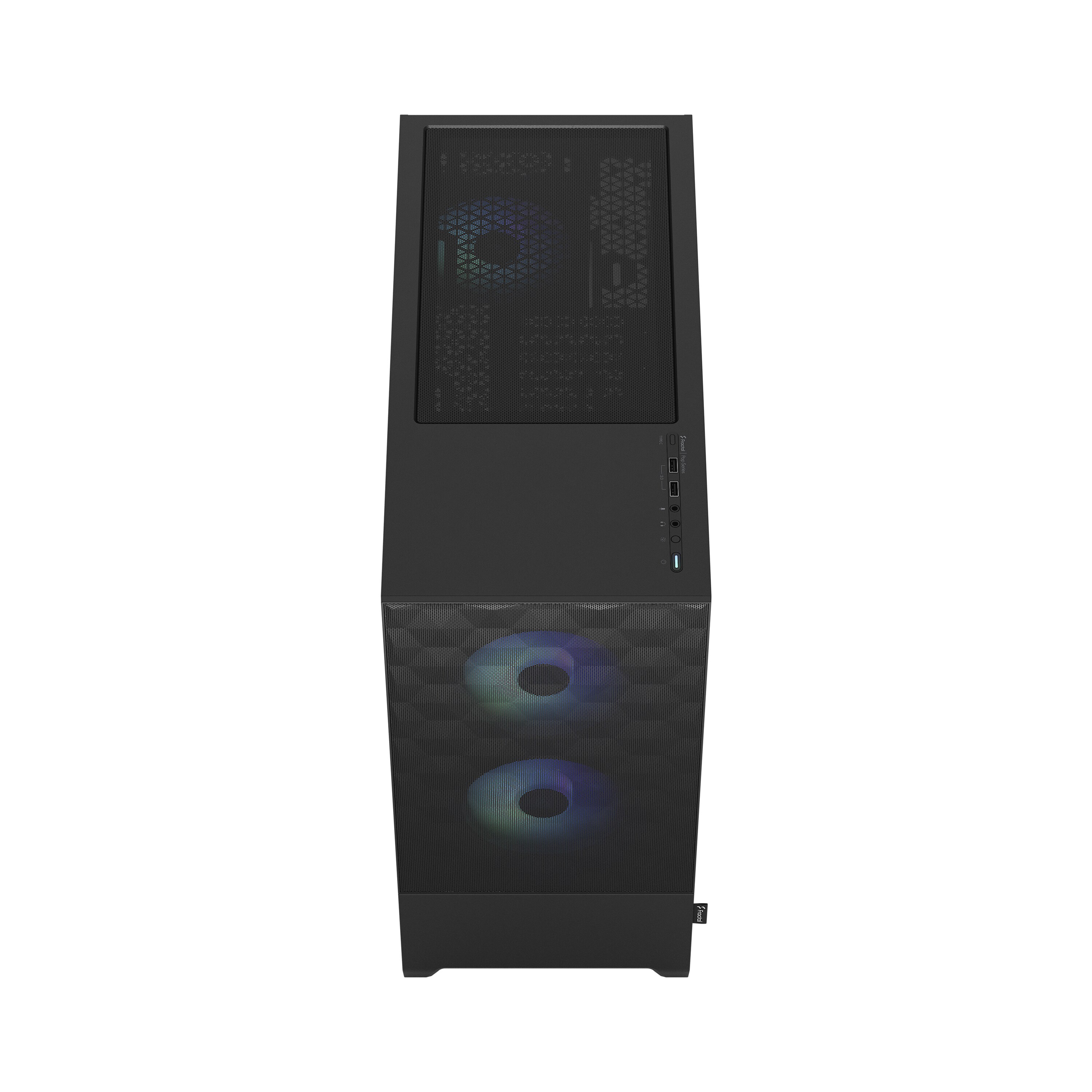 Fractal Design Pop Air RGB Black mit Seitenfenster ATX Gaming Gehäuse Schwarz