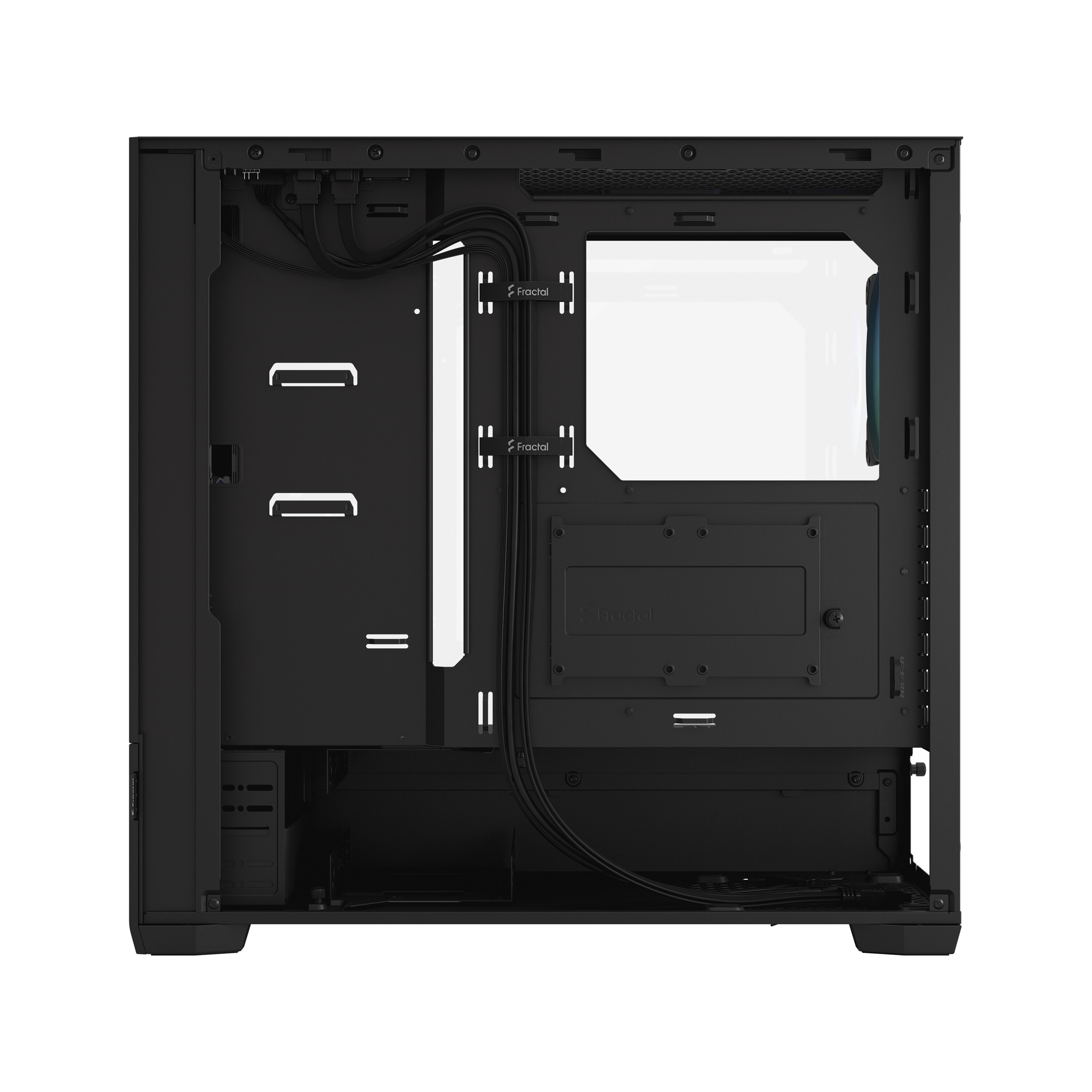 Fractal Design Pop Air RGB Black mit Seitenfenster ATX Gaming Gehäuse Schwarz