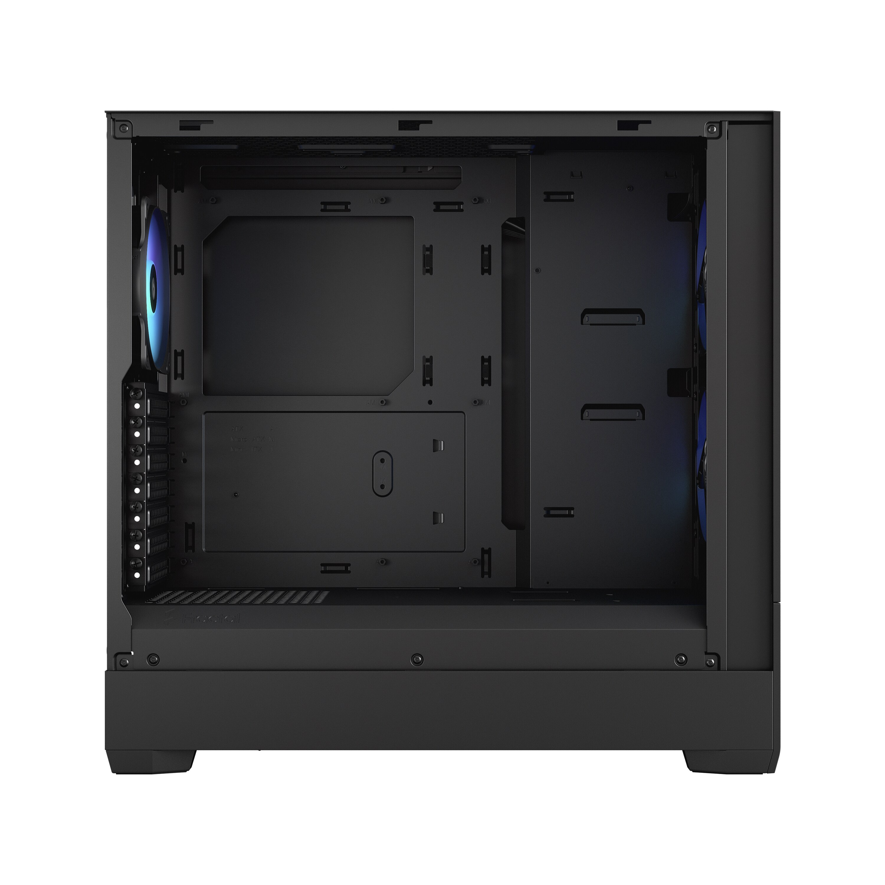 Fractal Design Pop Air RGB Black mit Seitenfenster ATX Gaming Gehäuse Schwarz